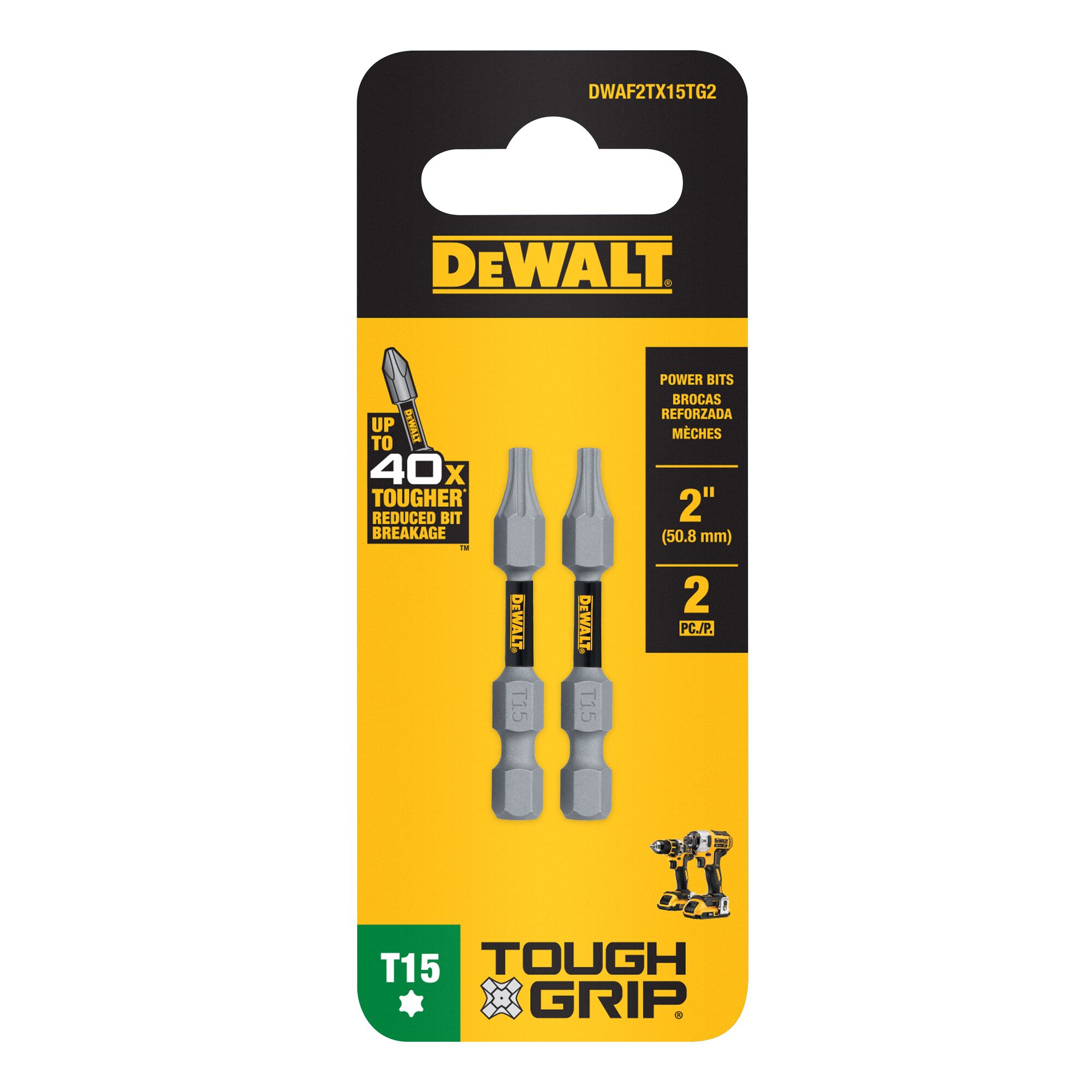 DEWALT DWAF2TX15TG2 screwdrivingbits - View #4