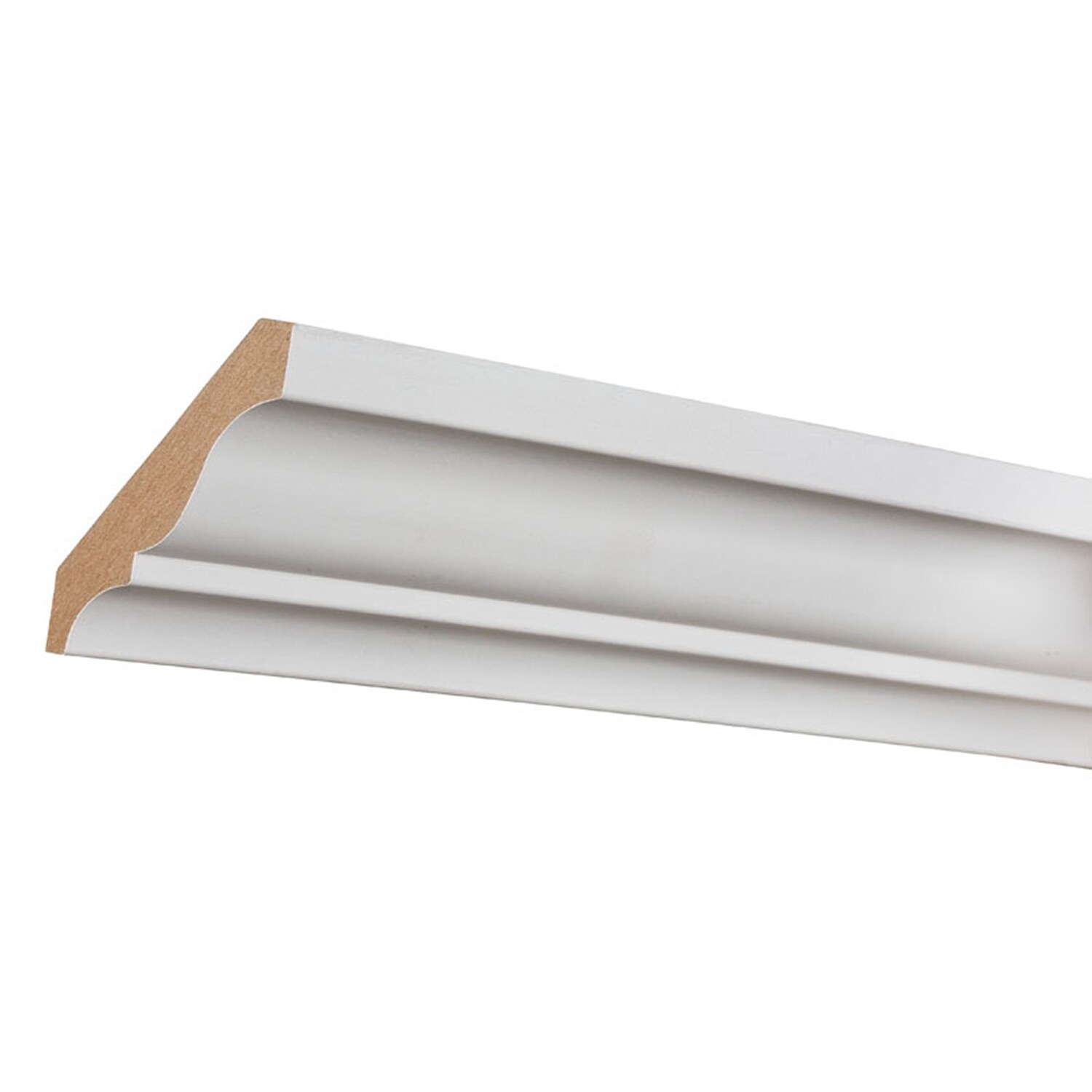 RELIABILT L04051512 3-1/4-in x 12-ft Primed MDF 51 Crown Moulding