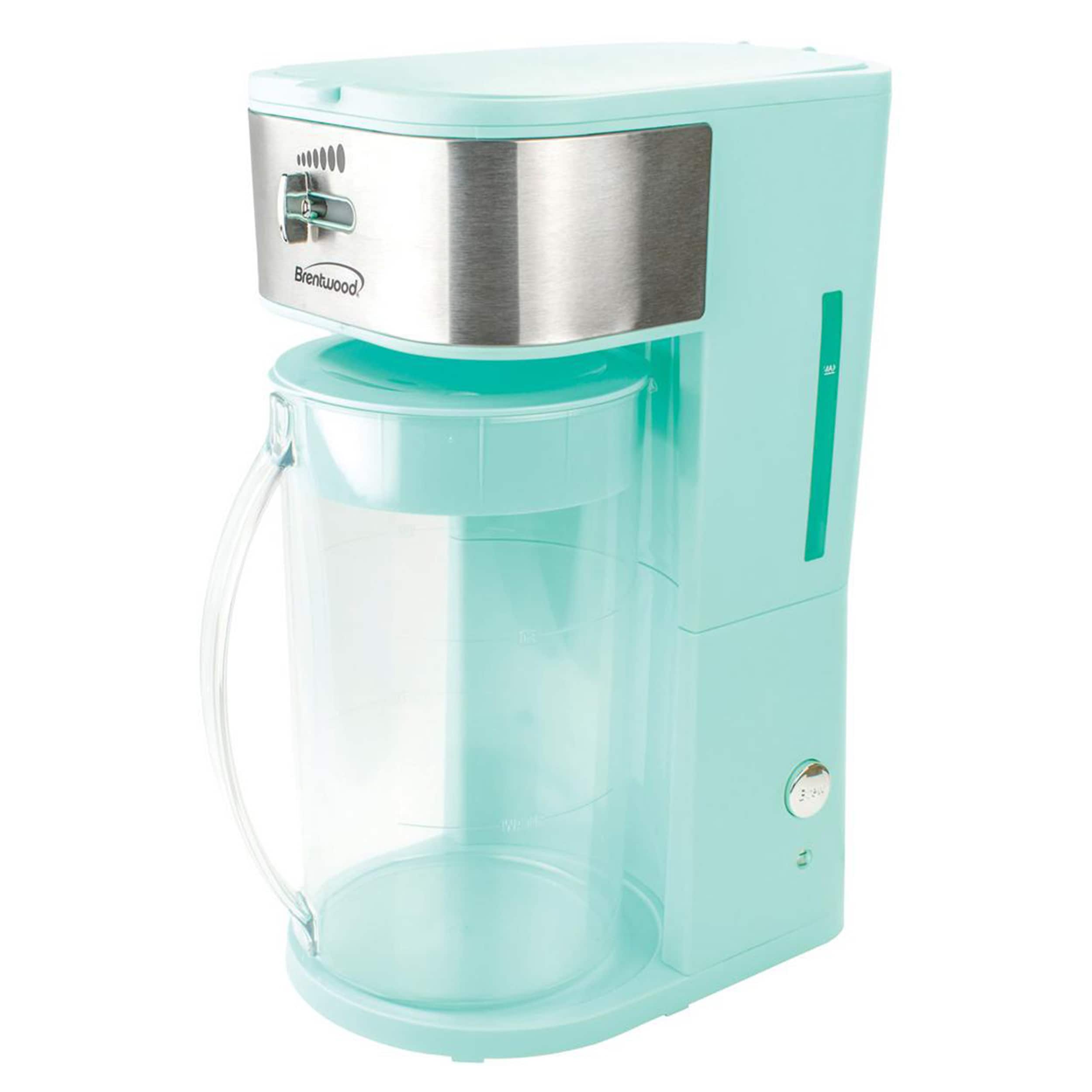 Brentwood -  Iced Tea and Coffee Maker in Blue with 64 Ounce Pitcher