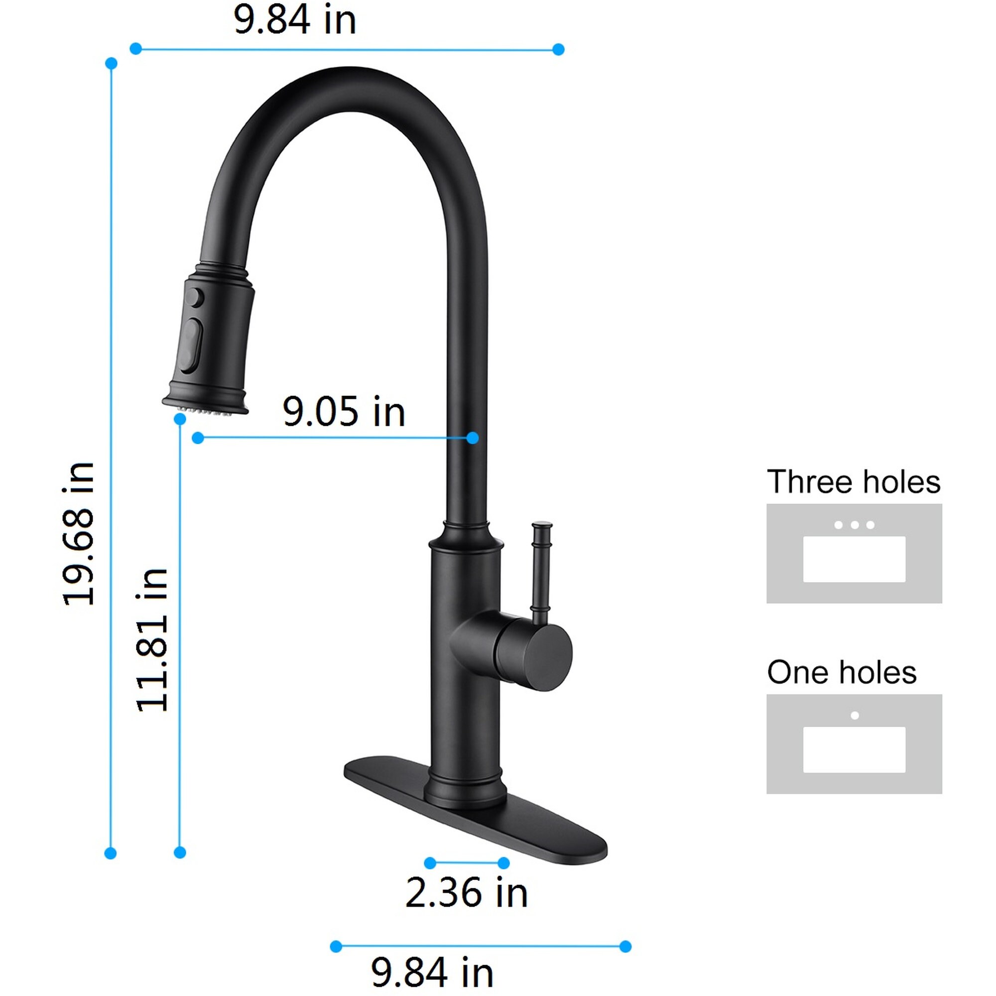 Misopily LMS0305F49 Kitchen-Faucets - View #7