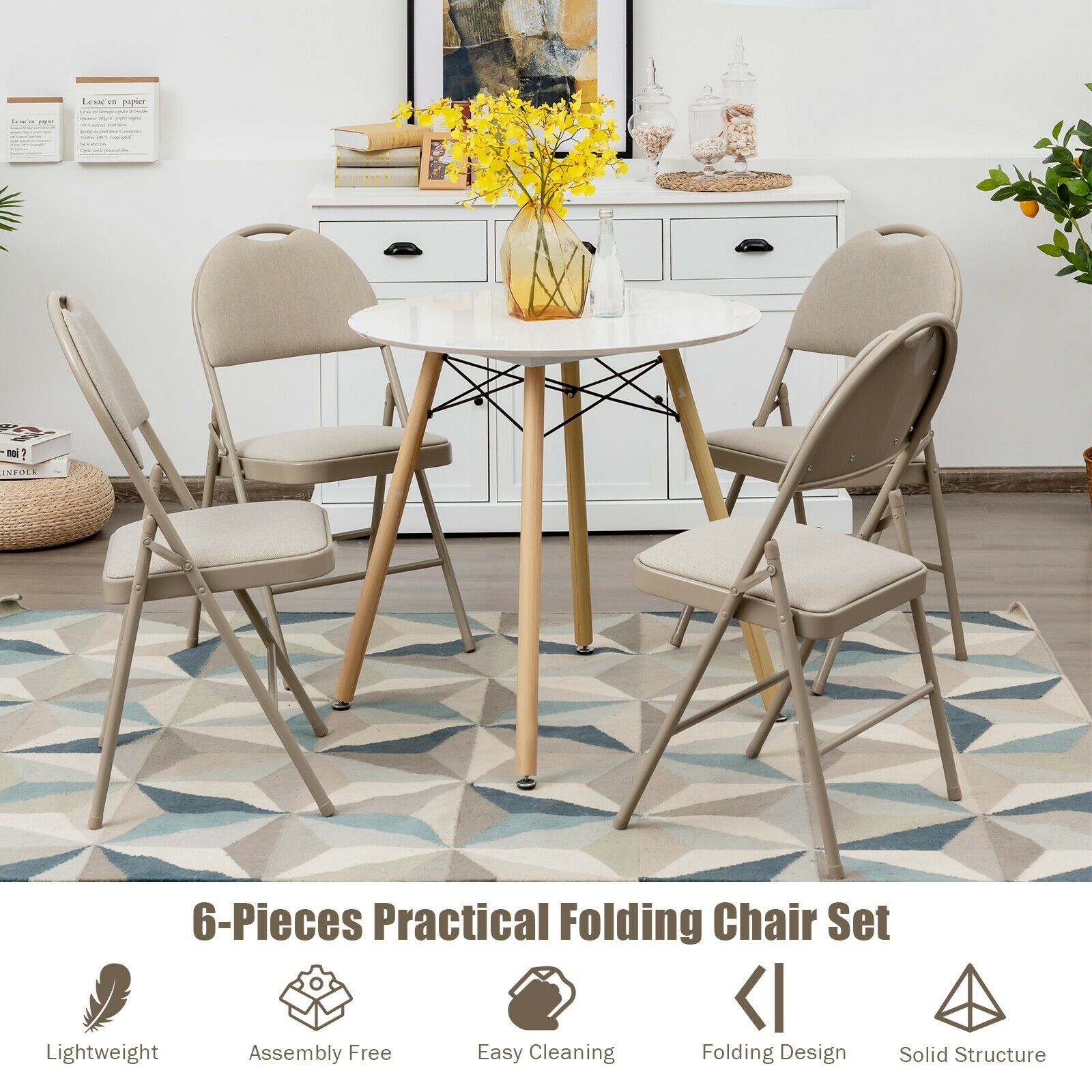 LIVIZA OUG54166BE Dining-Chairs - View #5