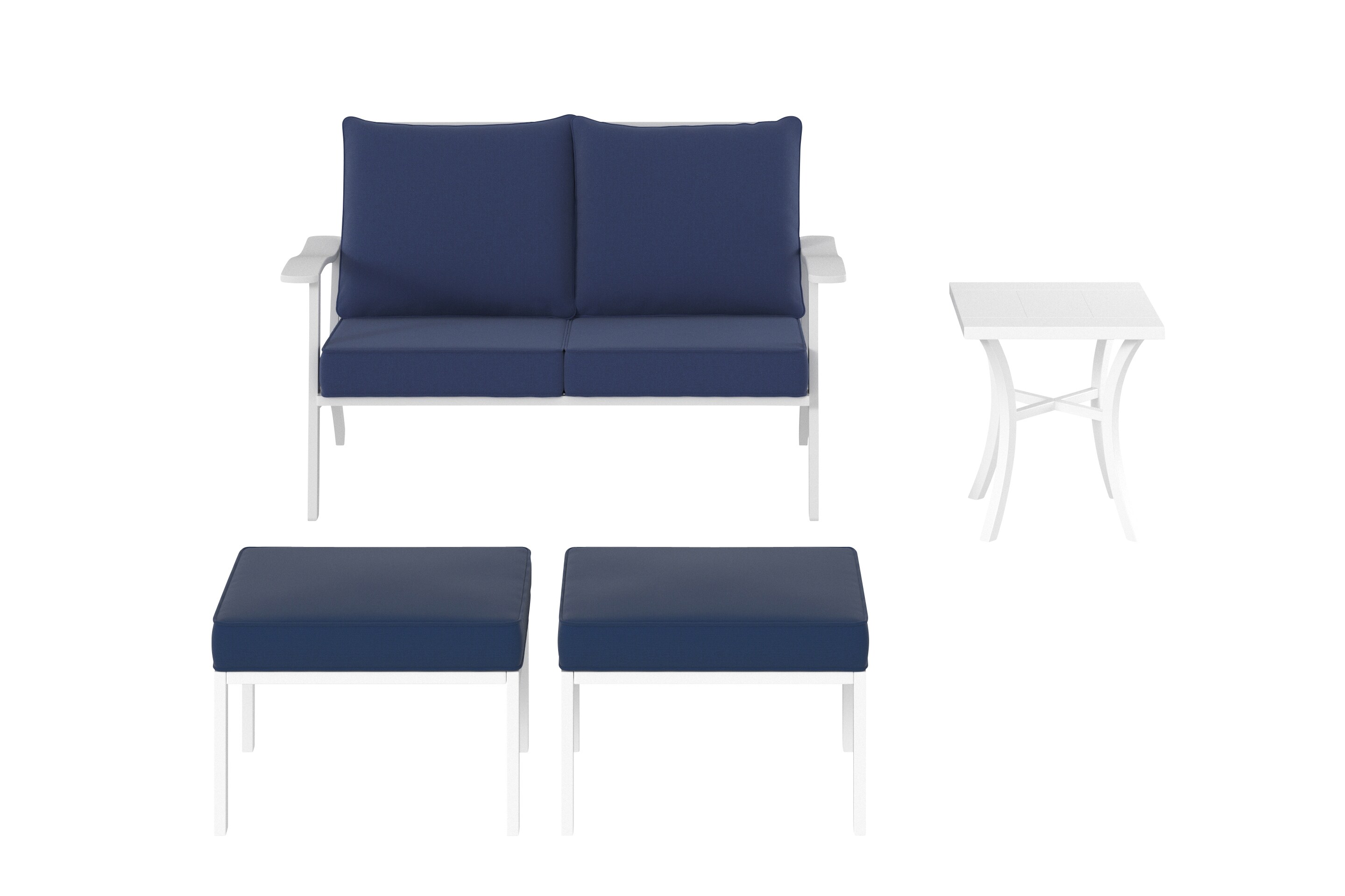 allen + roth LG-19007-OM Stools-Ottomans - View #11