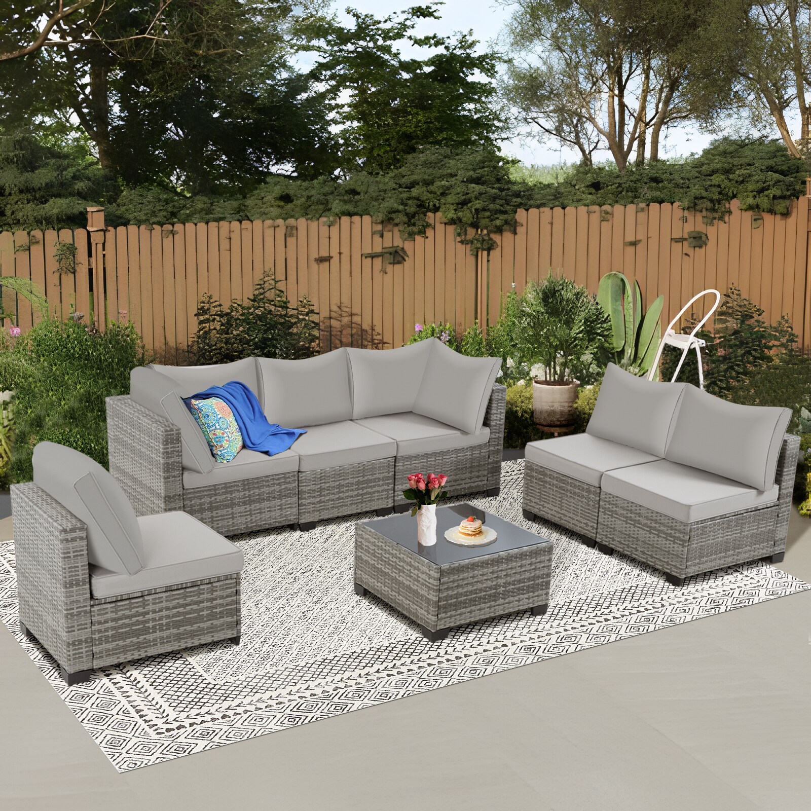 EarlGrove LS-F5784-GY0189 Patio-Conversation-Sets - View #7