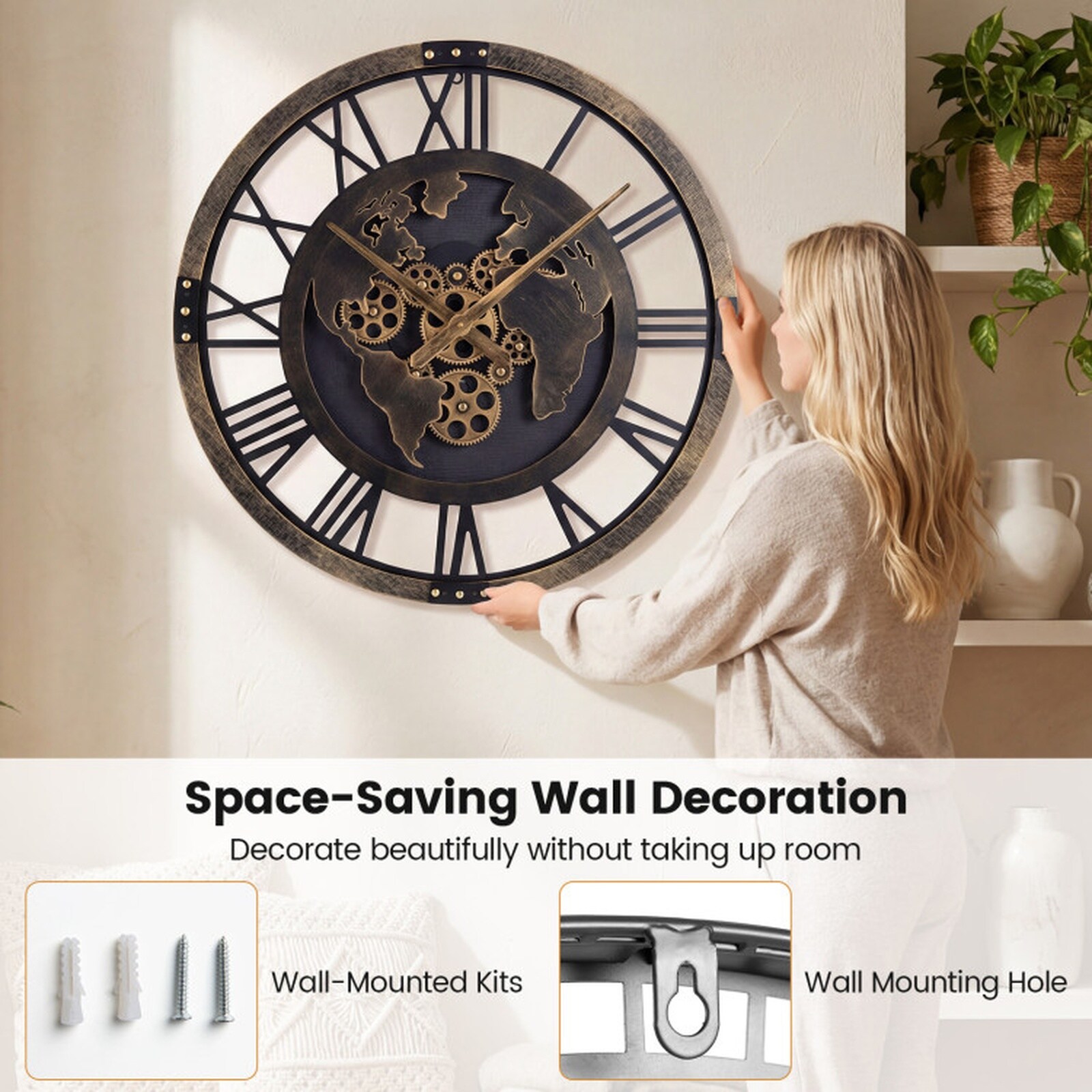 SUGIFT LW047SUGHY883 Indoor-Outdoor-Clocks - View #5
