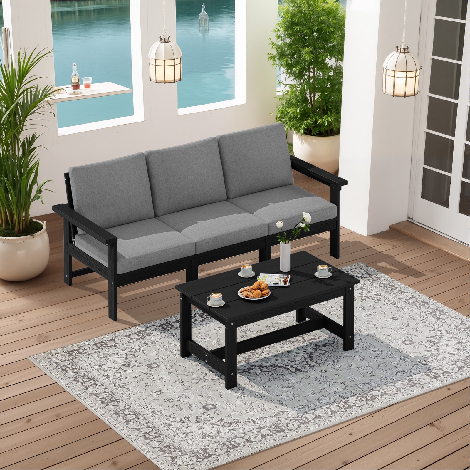 VOUA ZHSF04-BG Patio-Conversation-Sets - View #8