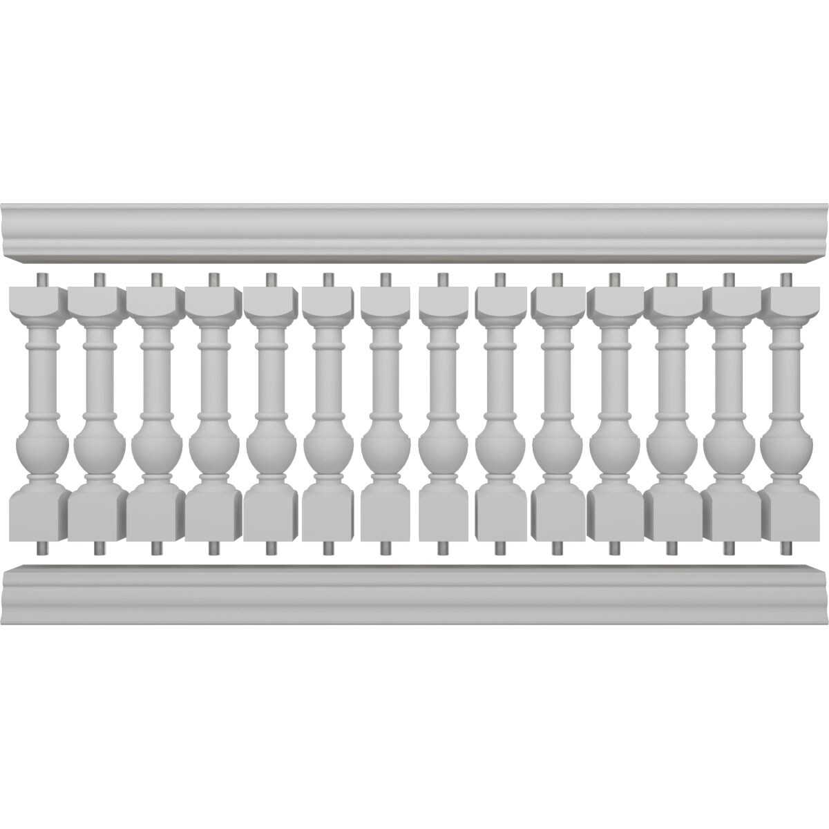 Ekena Millwork BALK40X084YOD railings - View #5