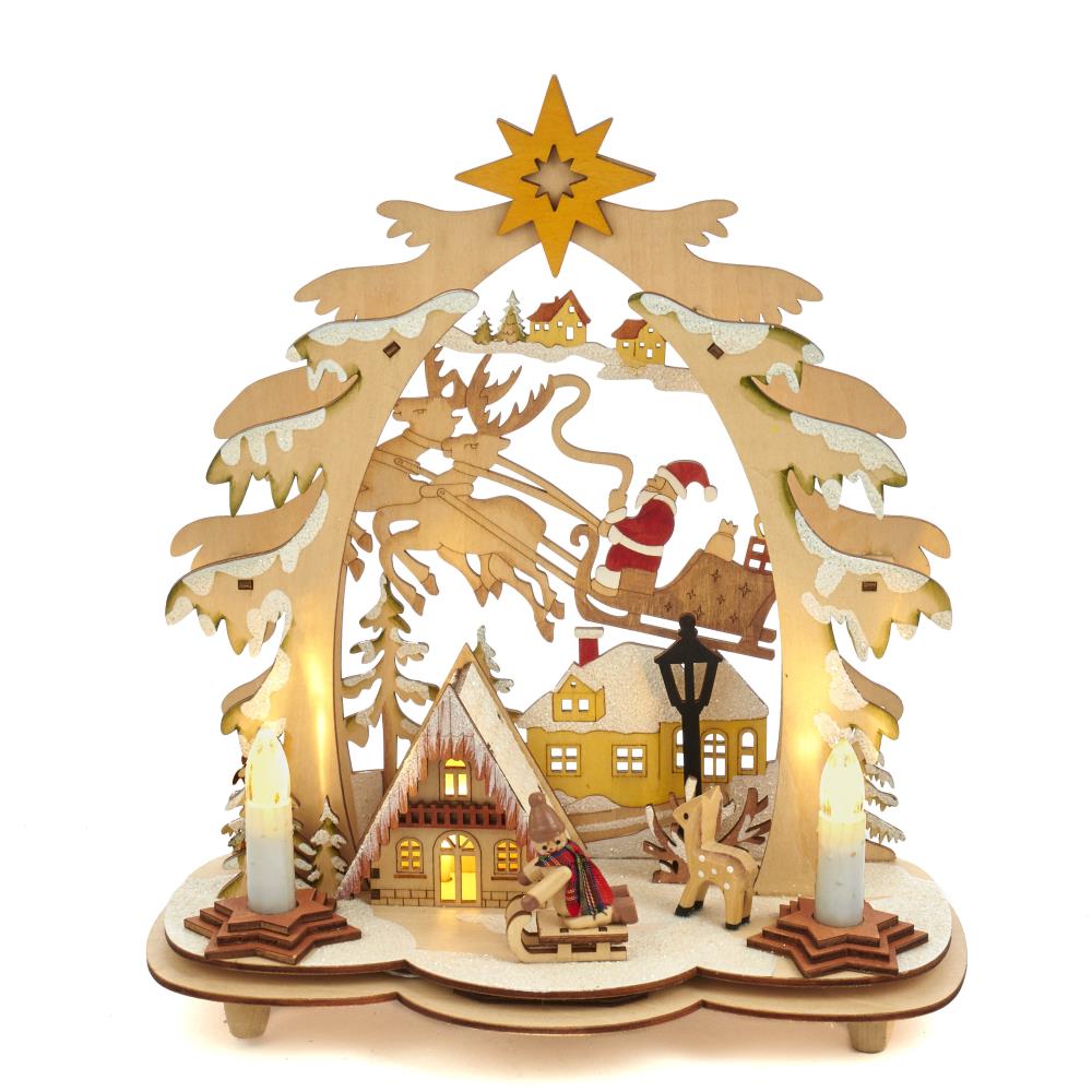 Kurt S. Adler H6319 10.82-in Lighted Christmas Decor