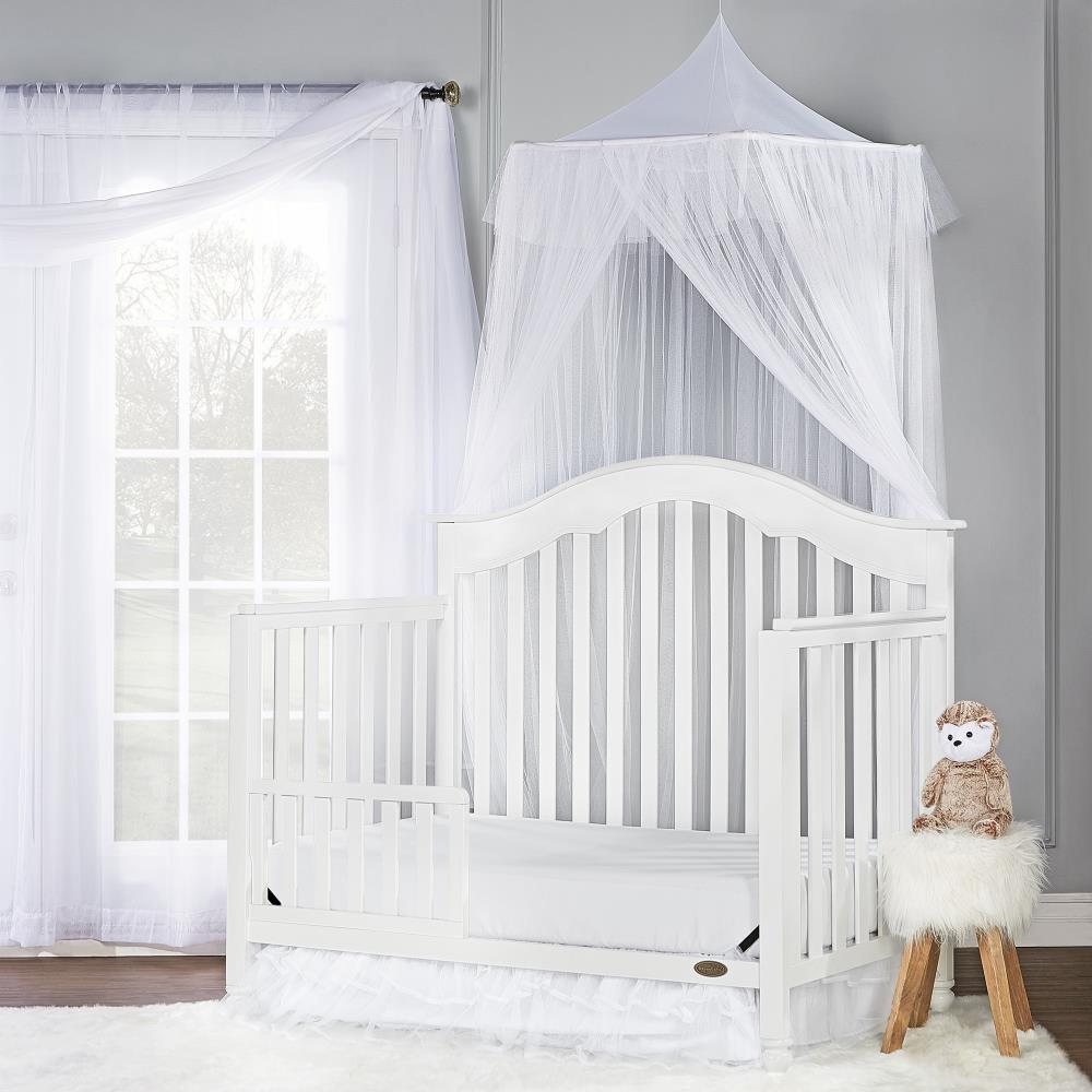 Dream On Me 4-in-1 White Convertible Crib in the Cribs department at ...