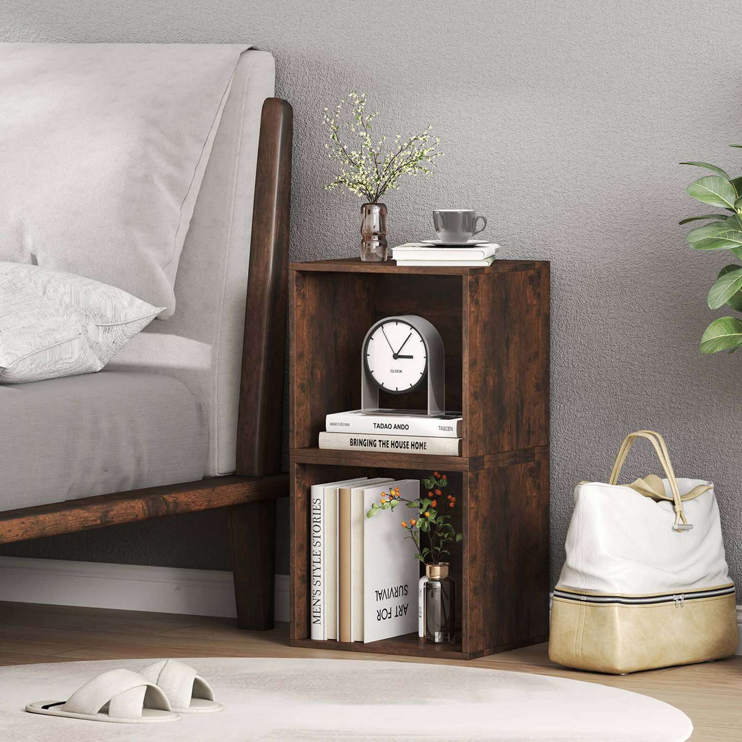 Costway CSHY003879 Laminate-Storage-Cubes - View #4