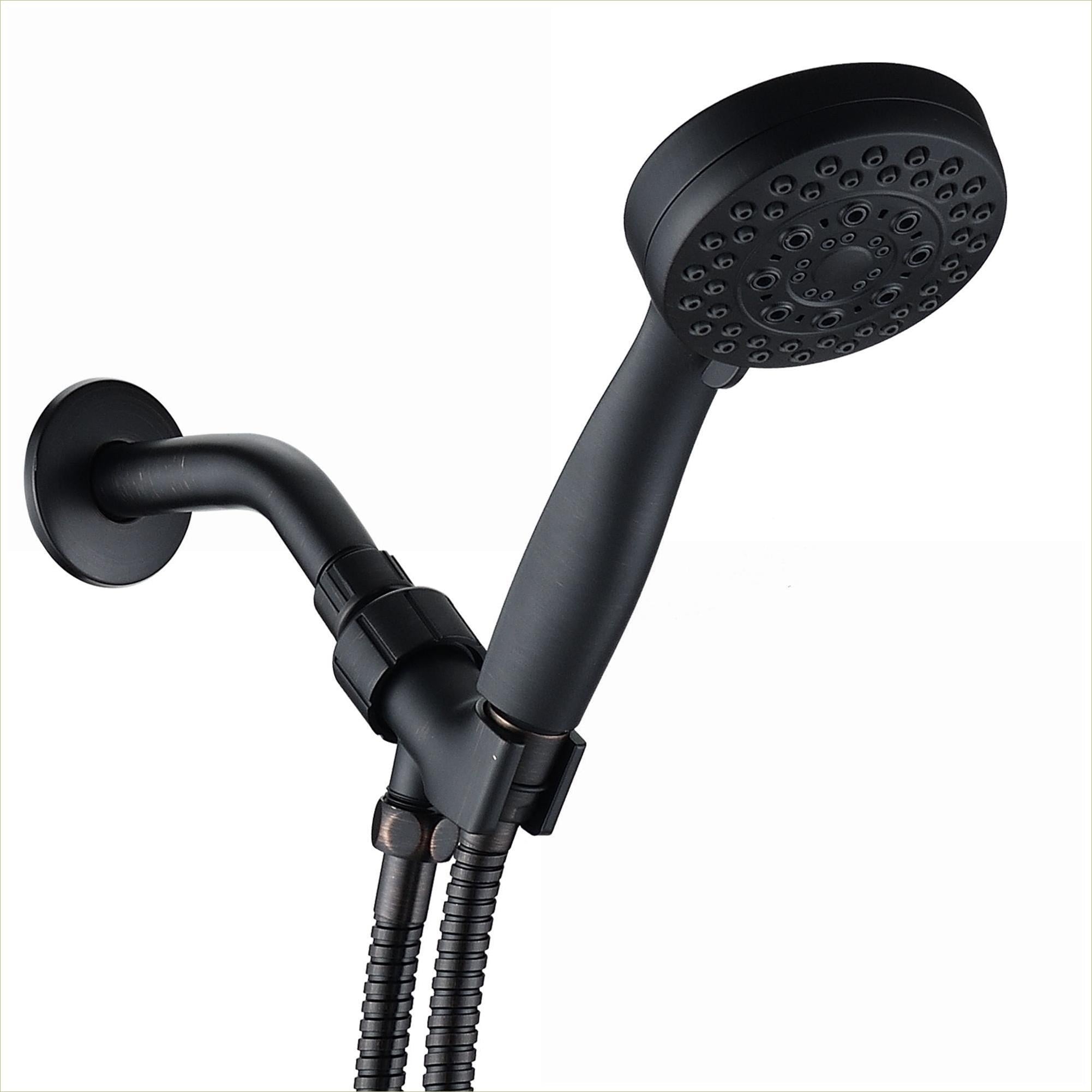 Watnature Oil-Rubbed Bronze ABS Handheld Shower Head by  for Adjustable High Pressure Daily Bathroom Showering