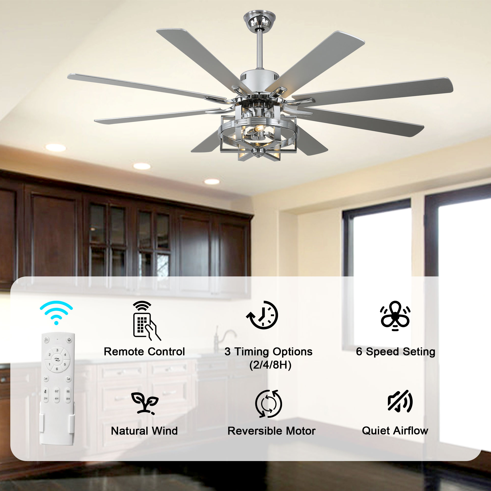 Bella Depot DCFSD6501-C Ceiling-Fans - View #6