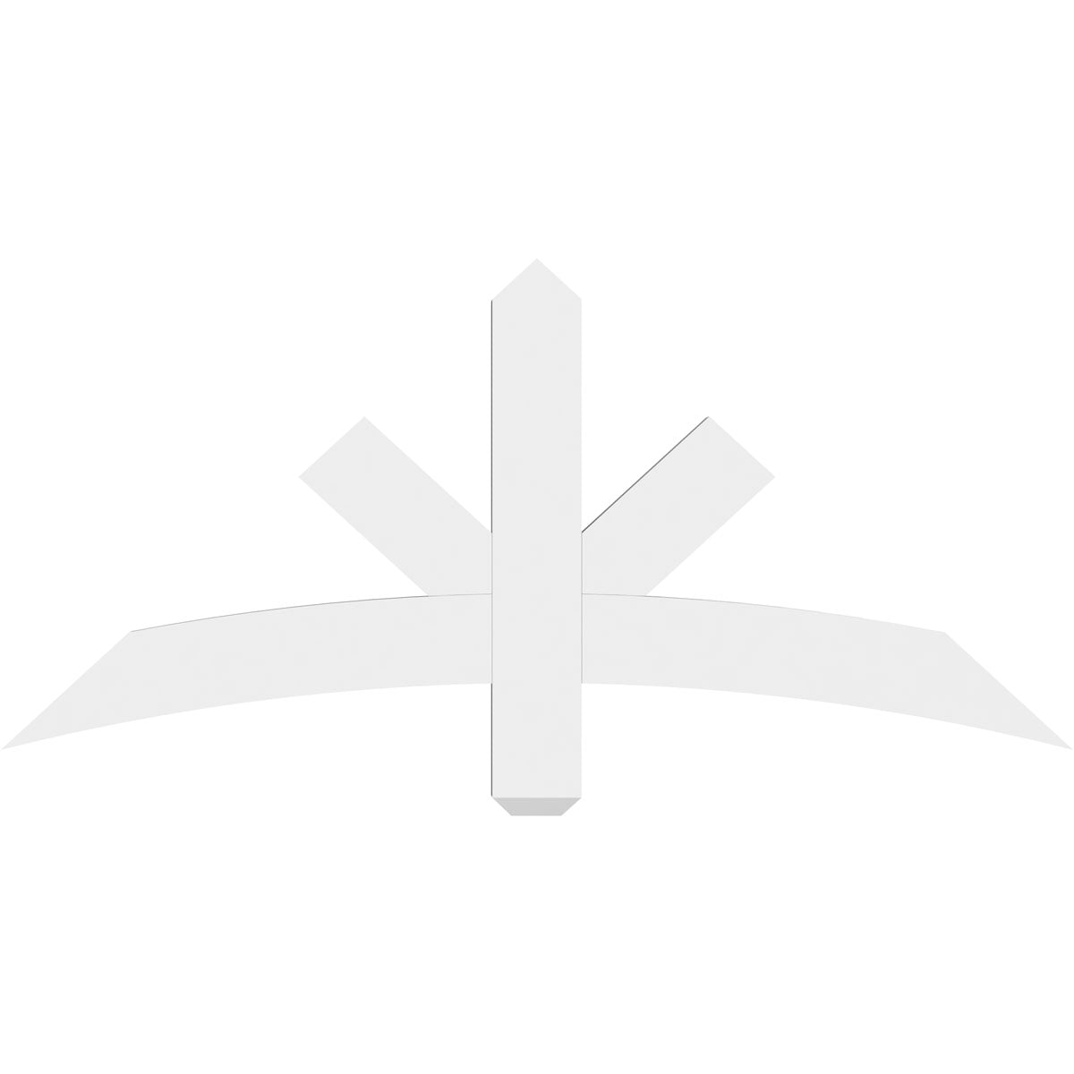 Ekena Millwork GBP048X22X0204ALB00 Exterior-Brackets-Braces - View #2