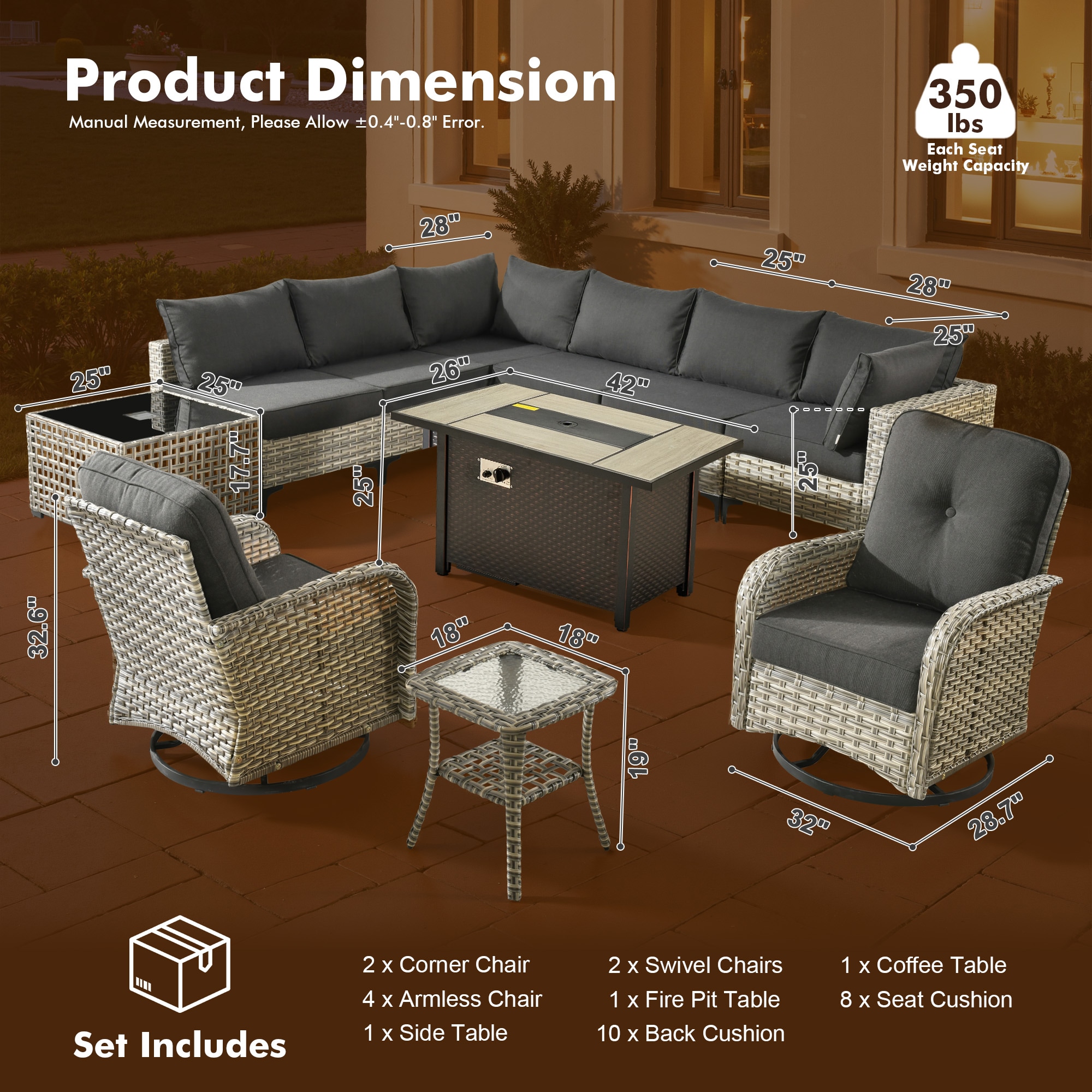 ALTRIGUS 6LCFP03VYZSKT111 Patio-Sofas-Daybeds - View #2