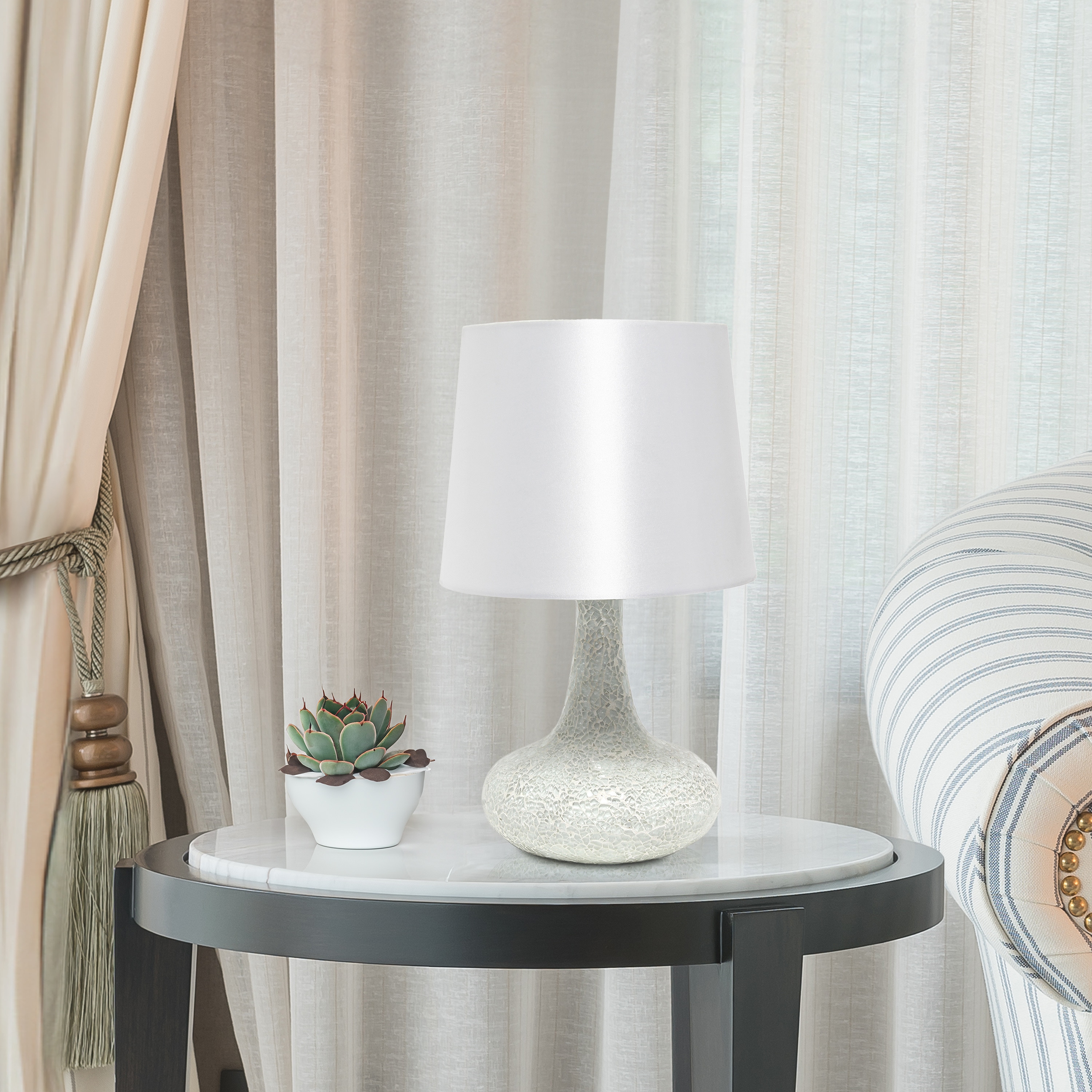 Creekwood Home CWT-2016-WH Table-Lamps - View #4