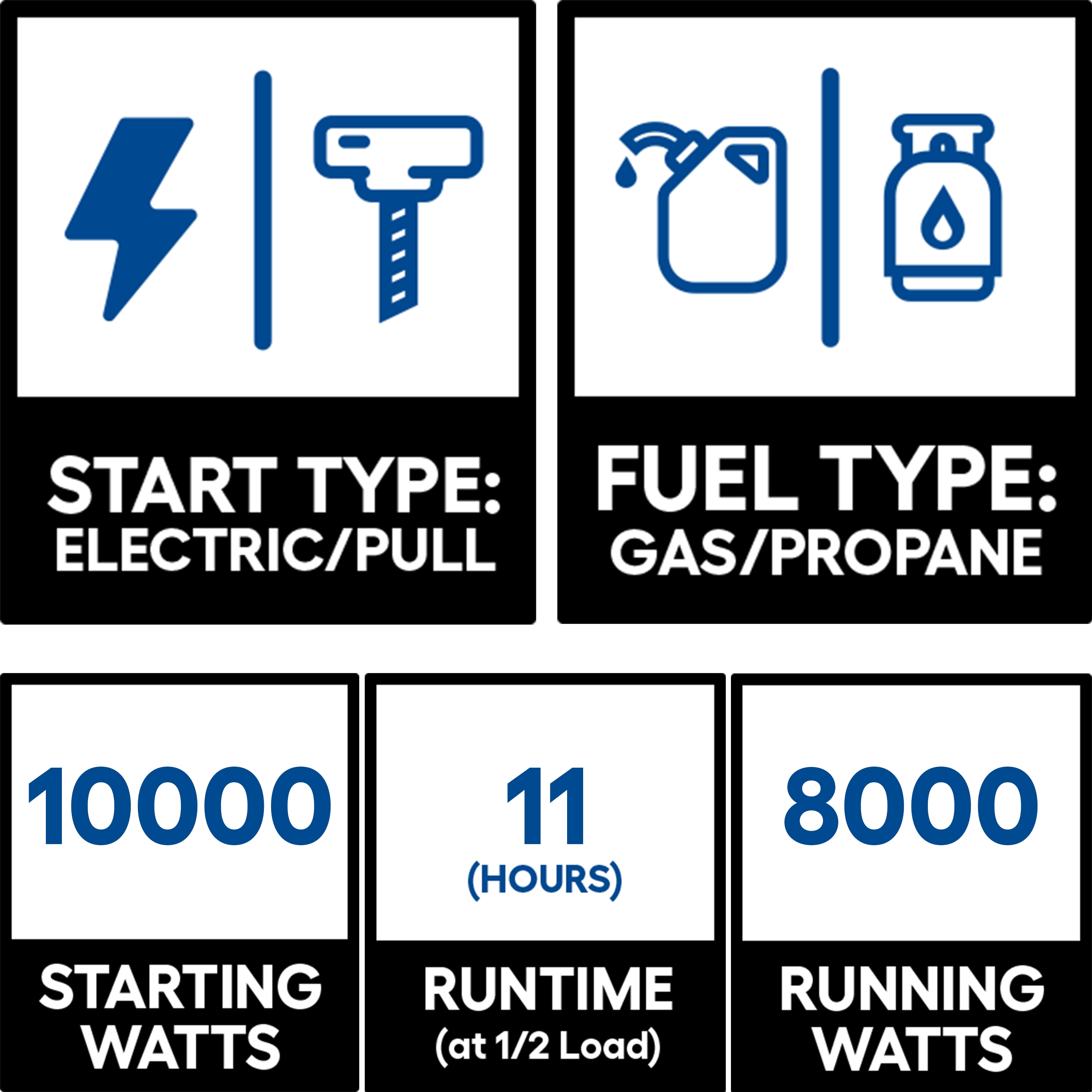 All Power APGG10000GL Portable-Generators - View #2