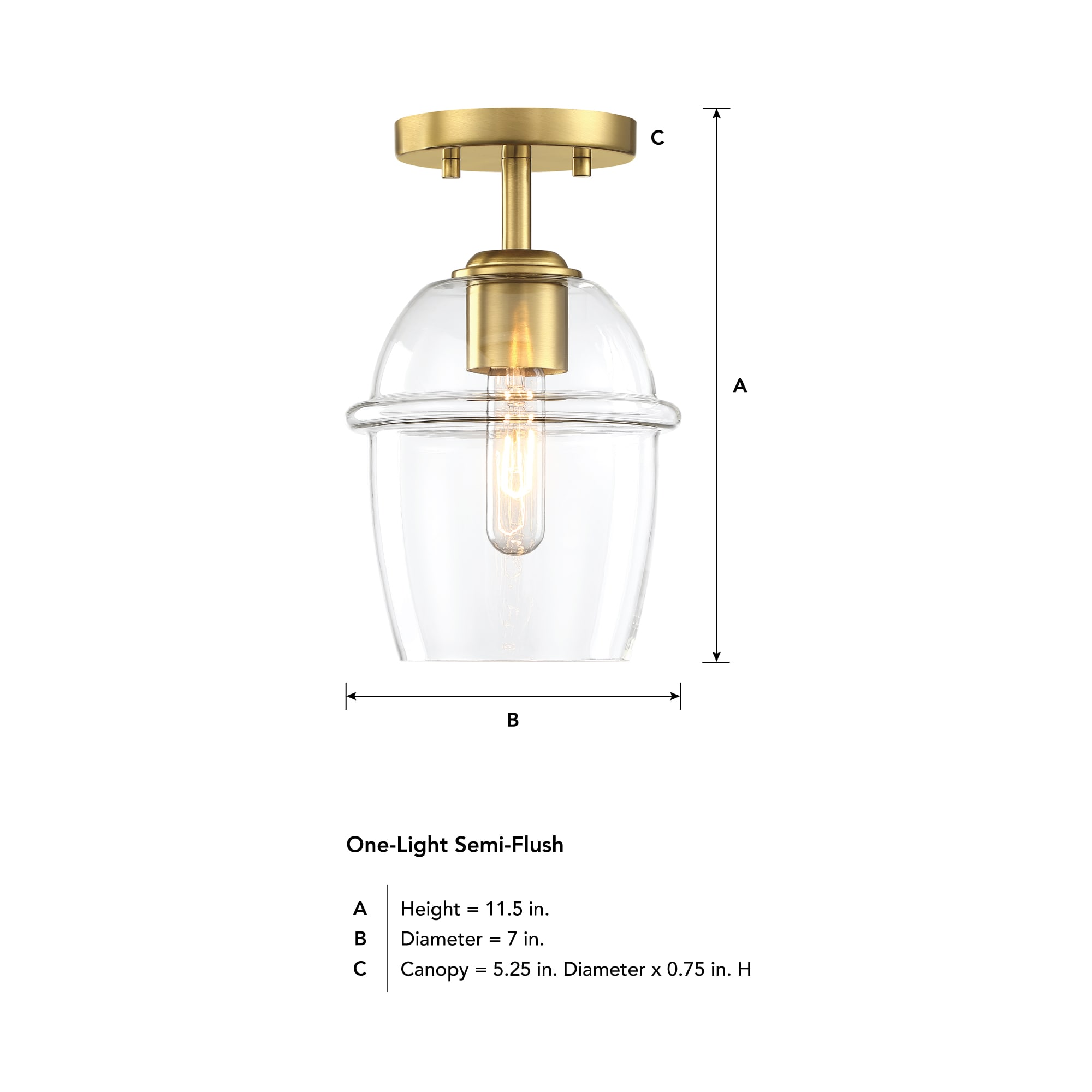 Designers Fountain D310M-SF-BG flushmounts - View #7