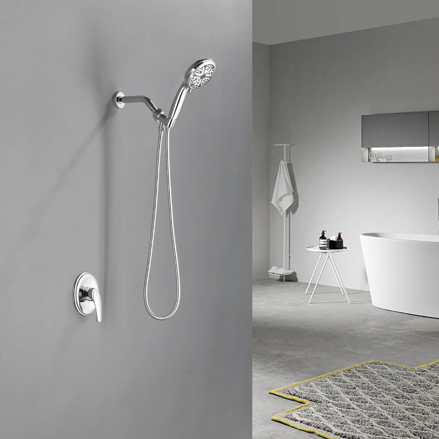 Dimakai DKBR9500A008634 Showerhead-Bar-Panels - View #2