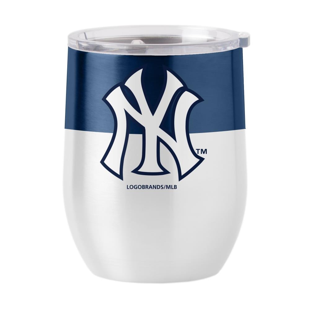 Logo Brands New York Yankees 30-fl oz Stainless Steel Team Color Cup Set  of: 1 in the Drinkware department at