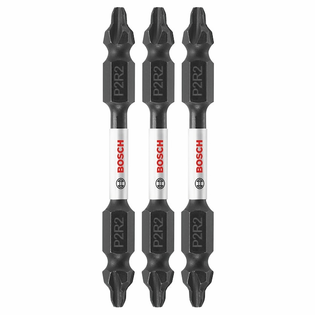 Bosch Impact Tough 3-Piece 1/4-in x 2-1/2-in Phillips Impact Driver Bit Bosch Impact Tough 3-Piece 1/4-in x 2-1/2-in Phillips Impact Driver Bit