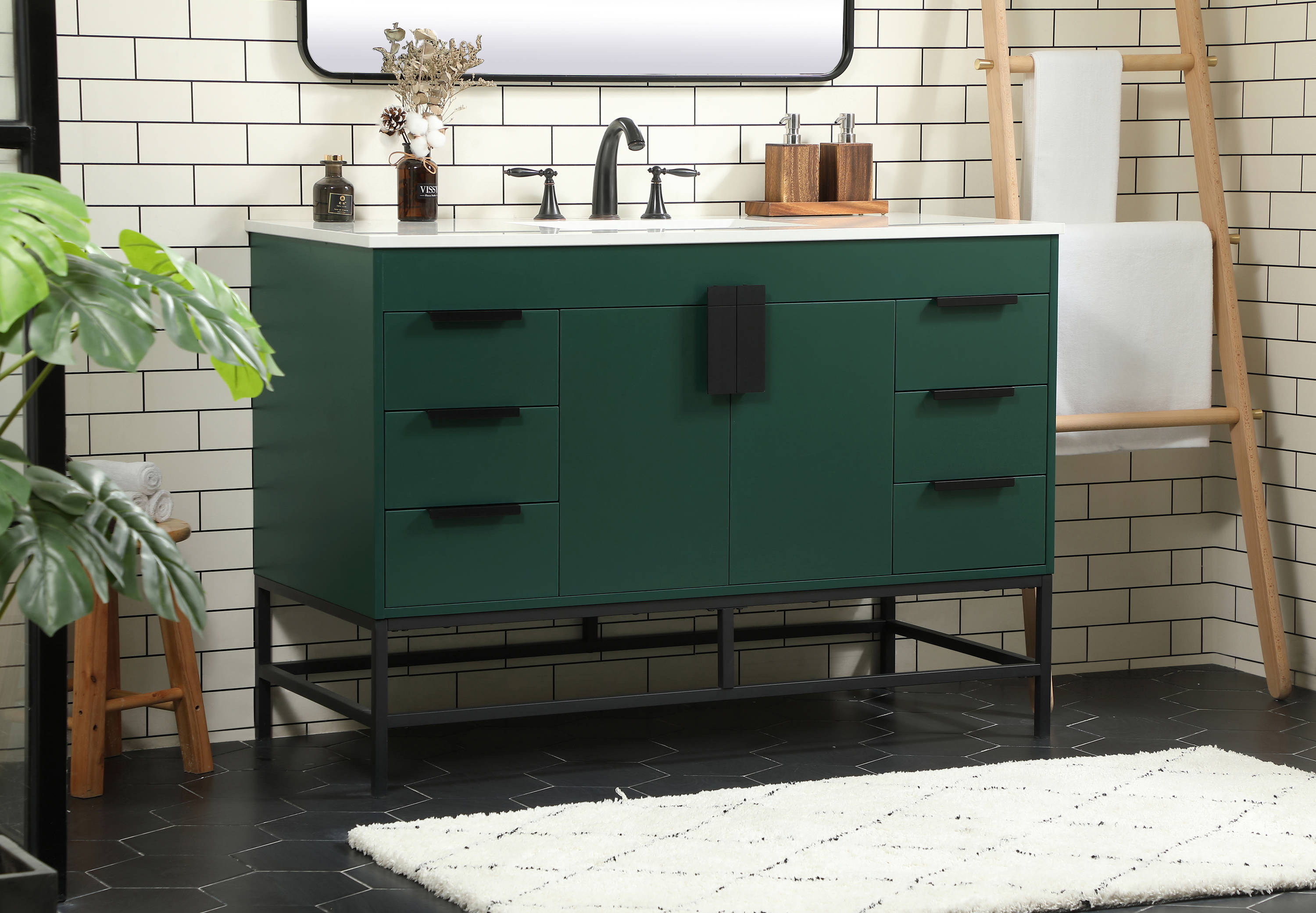Elegant Decor HF1464W48MGN Bath-Vanity-Combo - View #3