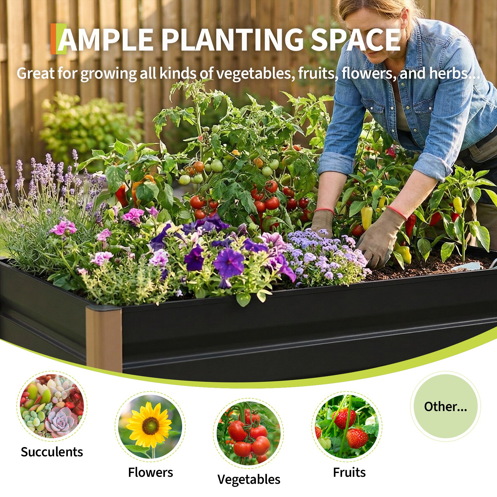 Garvee YMLS-N6M1D7G4 Raised-Planter-Boxes - View #6