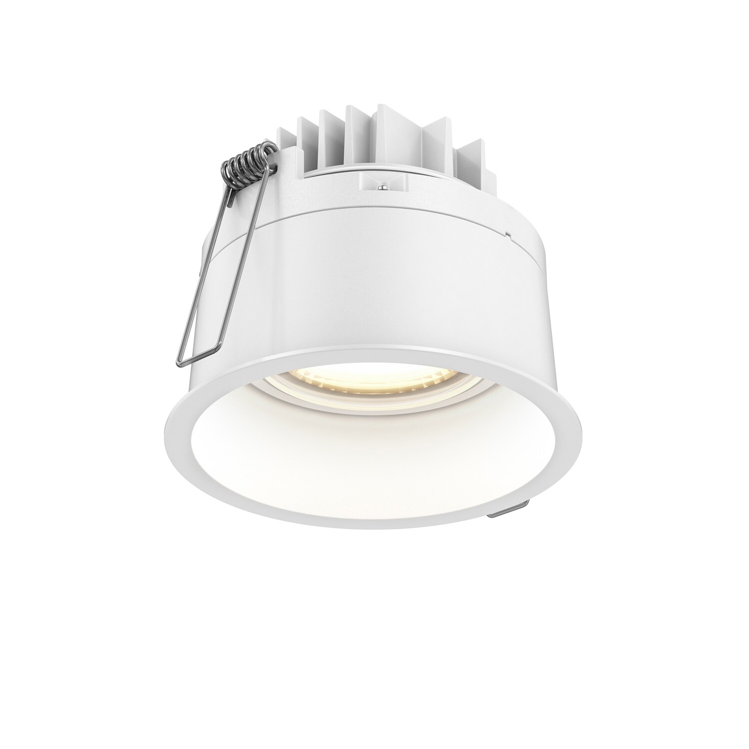 DALS Lighting RGM2-3K-WH Rgm White 3-in 660-Lumen Soft White Round Dimmable Canless Recessed Downlight