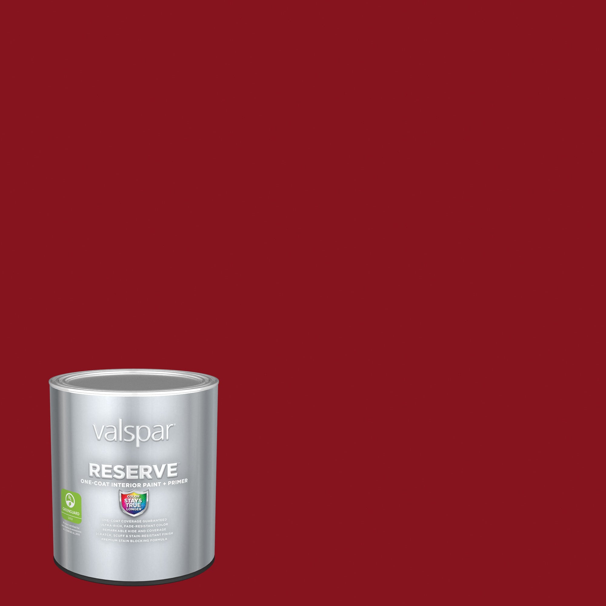 Valspar 1009-4-2916561 Reserve Flat Cut Ruby 1009-4 Latex Interior Paint Paint + Primer ( 1-quart )