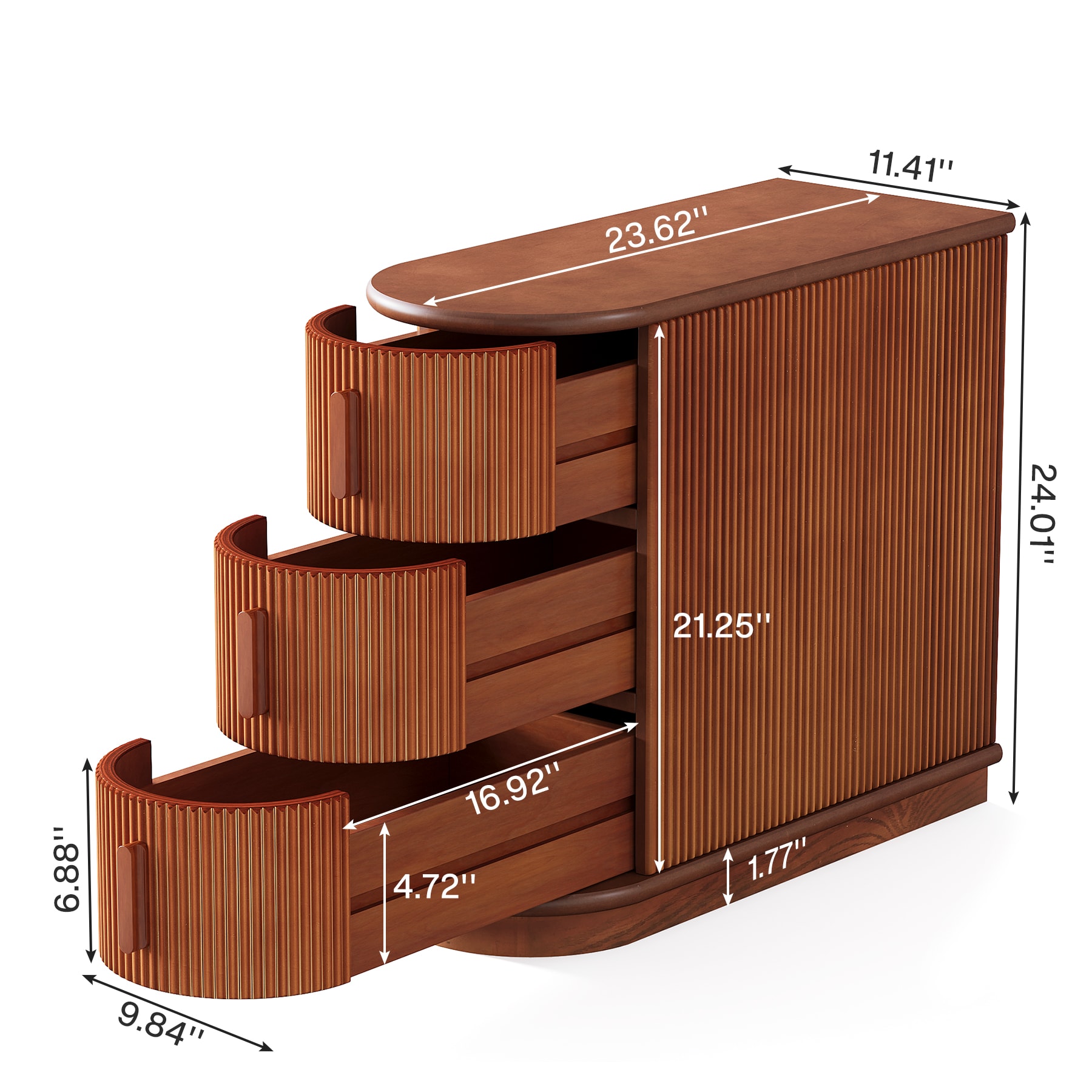 Tribesigns LWFD-JW0761 End-Tables - View #4