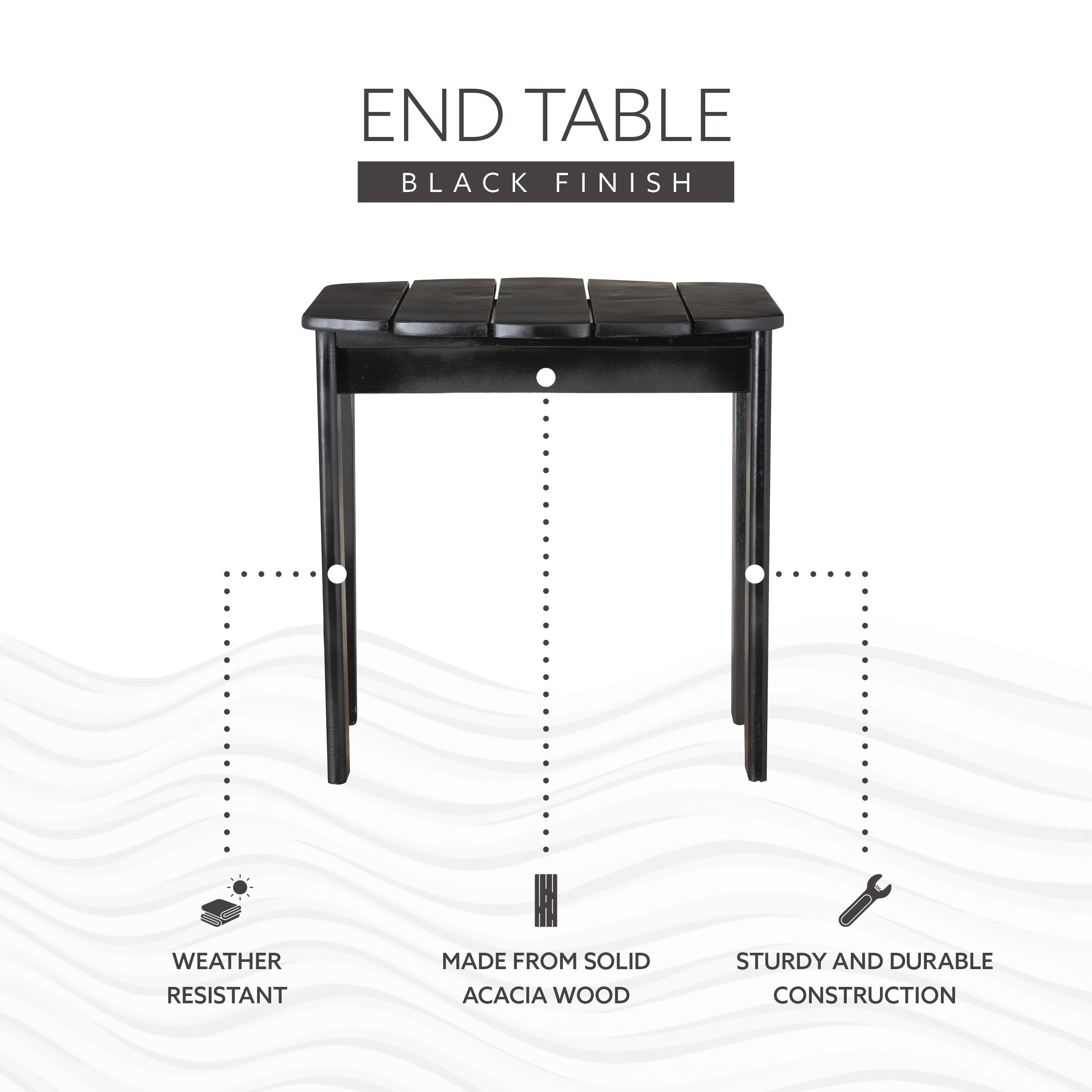 Linon LOWES2179 Patio-Tables - View #11