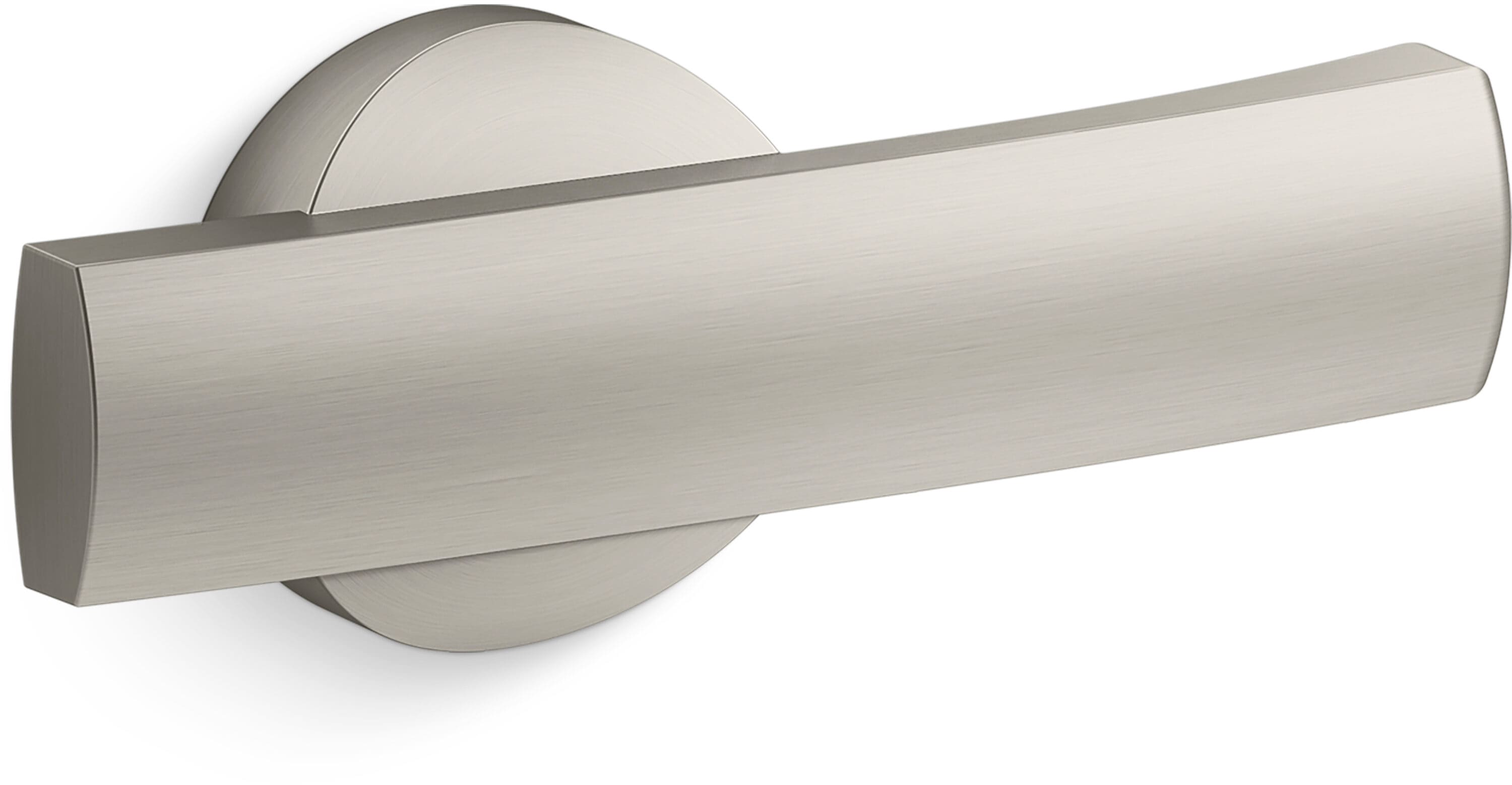 KOHLER K-30919-R-BN Santa Rosa 3-1/4-in Front/Side Mount Vibrant Brushed Nickel Handle with lever