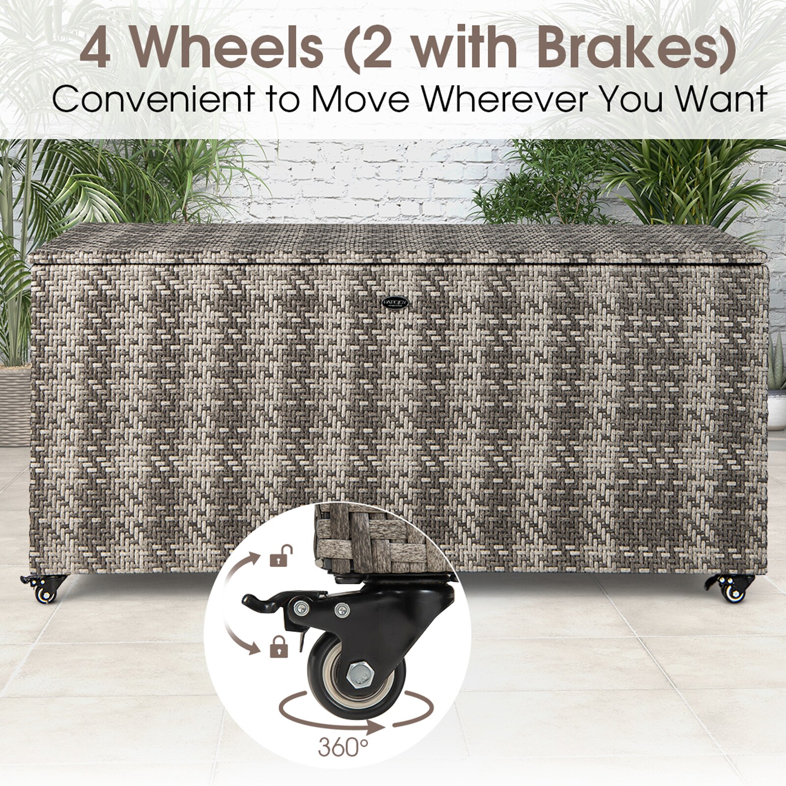 Poinic CWJDS10549GR Small-Outdoor-Storage - View #6