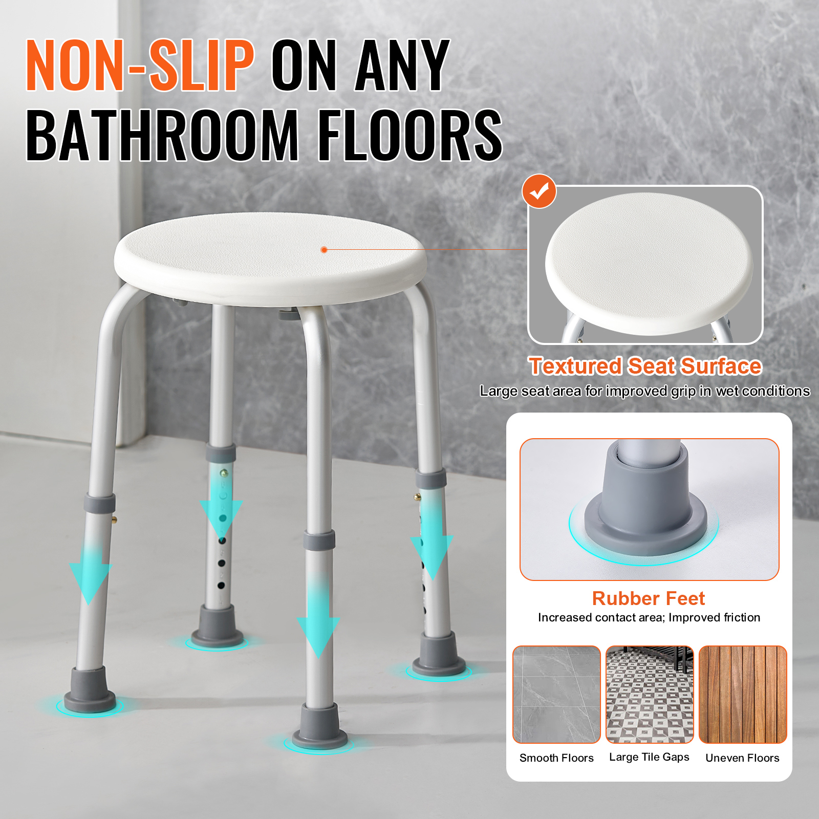 GIVIMO LW047GIVSS271 Bath-Safety-Seats-Benches - View #5