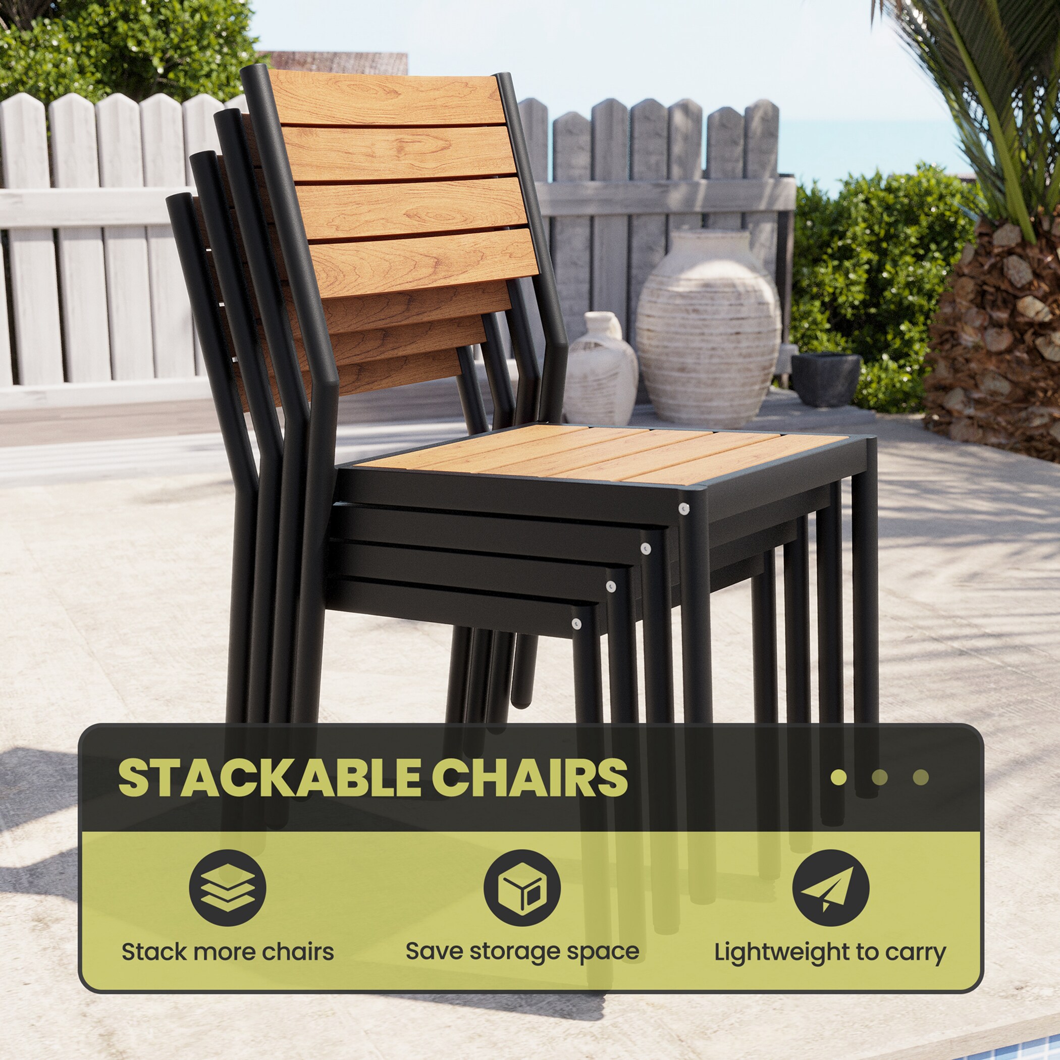 Crestlive Products CL-DC037BRN-2 Patio-Chairs - View #6