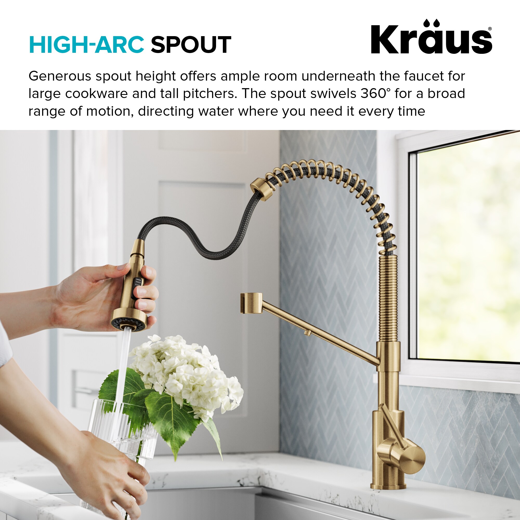 Kraus KFF-1610BB Kitchen-Faucets - View #13