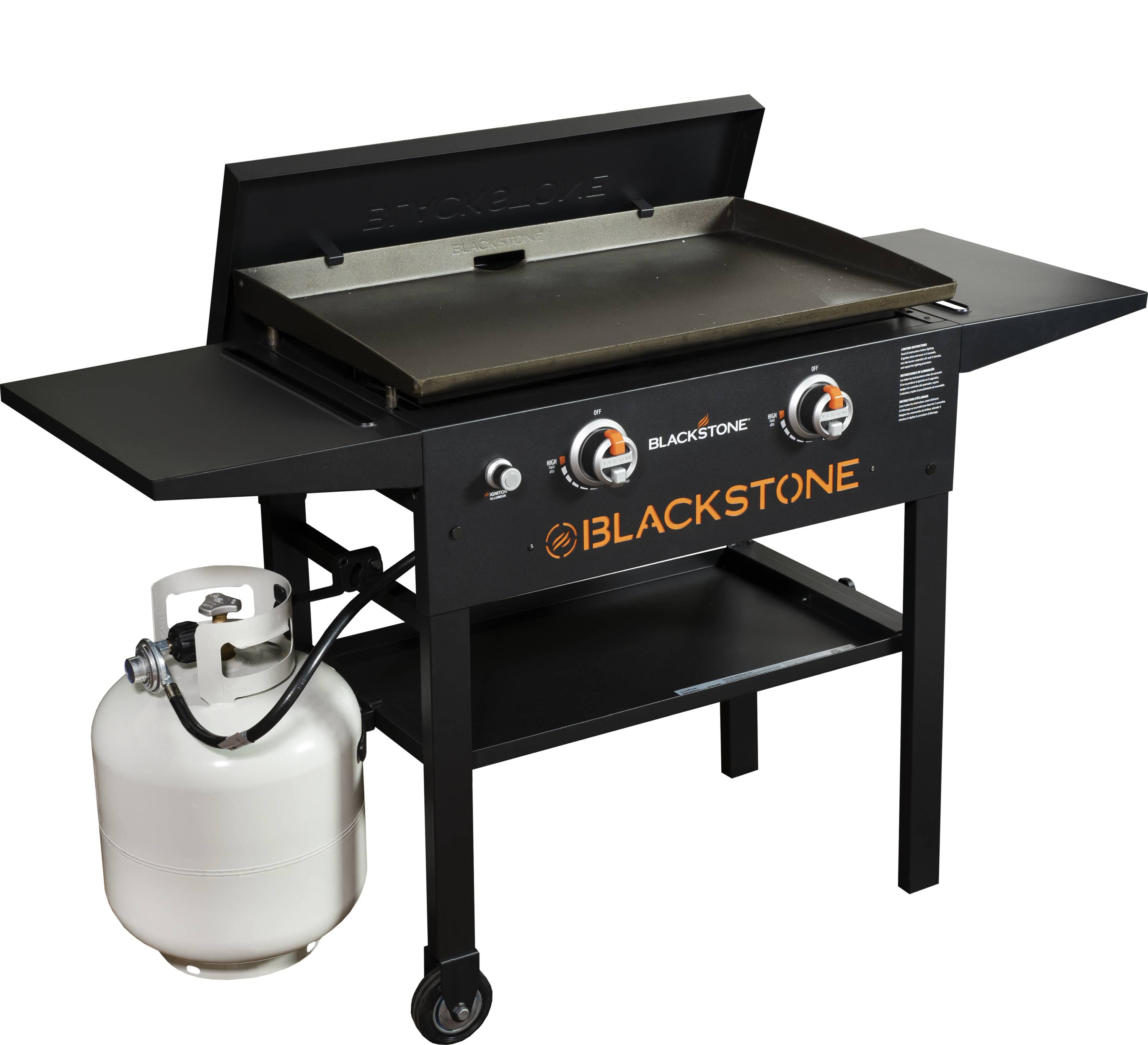 Blackstone 2-Burner Black 24,000 BTU 339 Sq.In. Outdoor LP Gas Griddle -  Town Hardware & General Store
