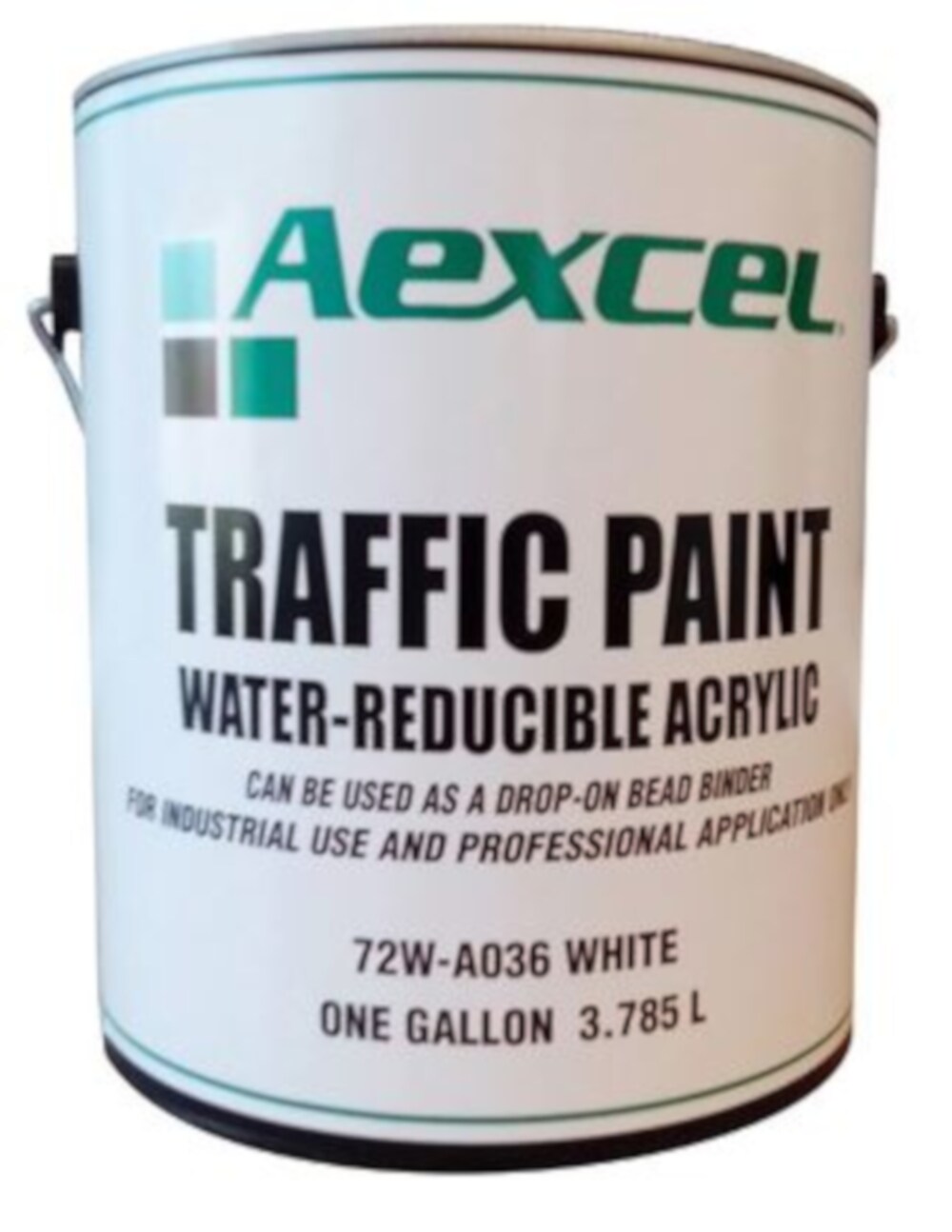 Aexcel 815210 White Acrylic Marking Paint (1-Gallon)