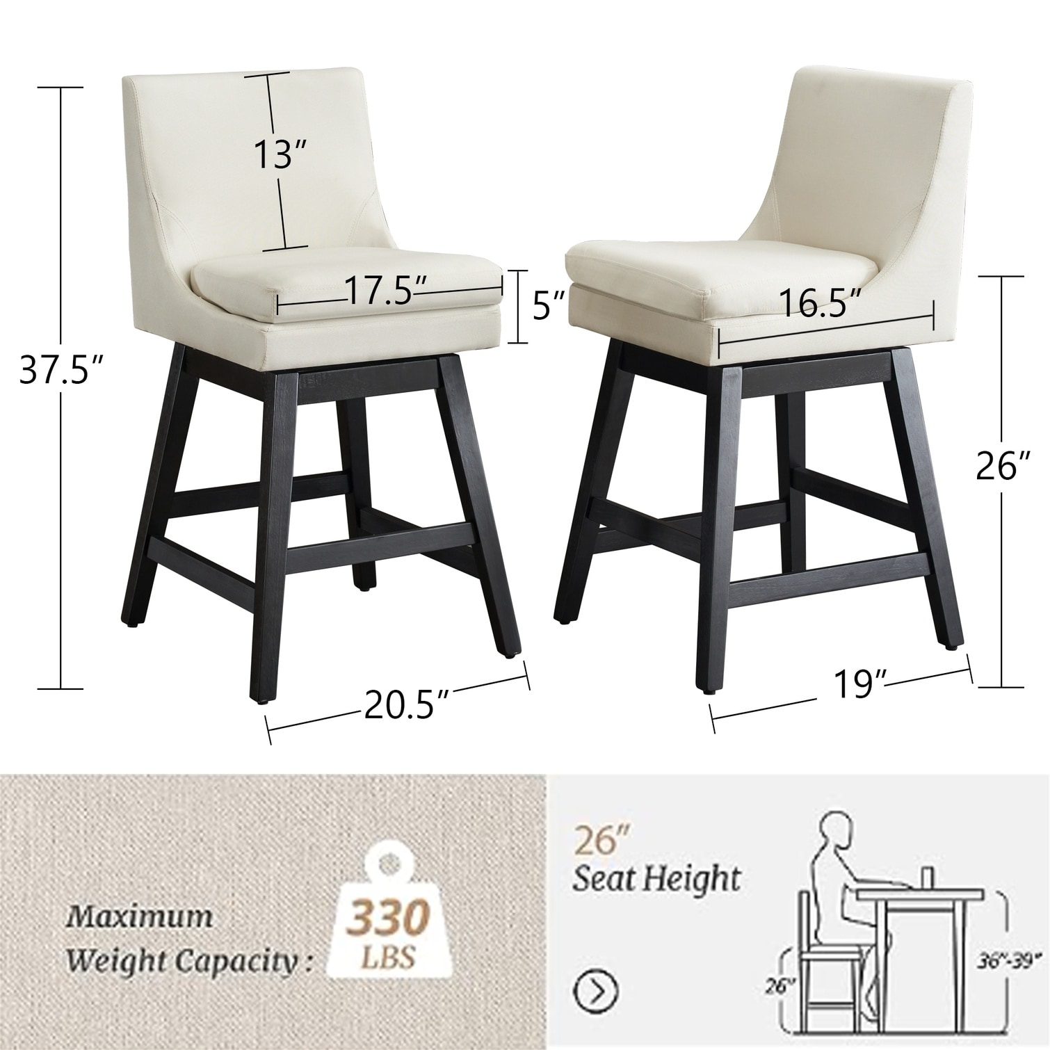 FlowLuxe PIAXT5Q72CNJ stools - View #5