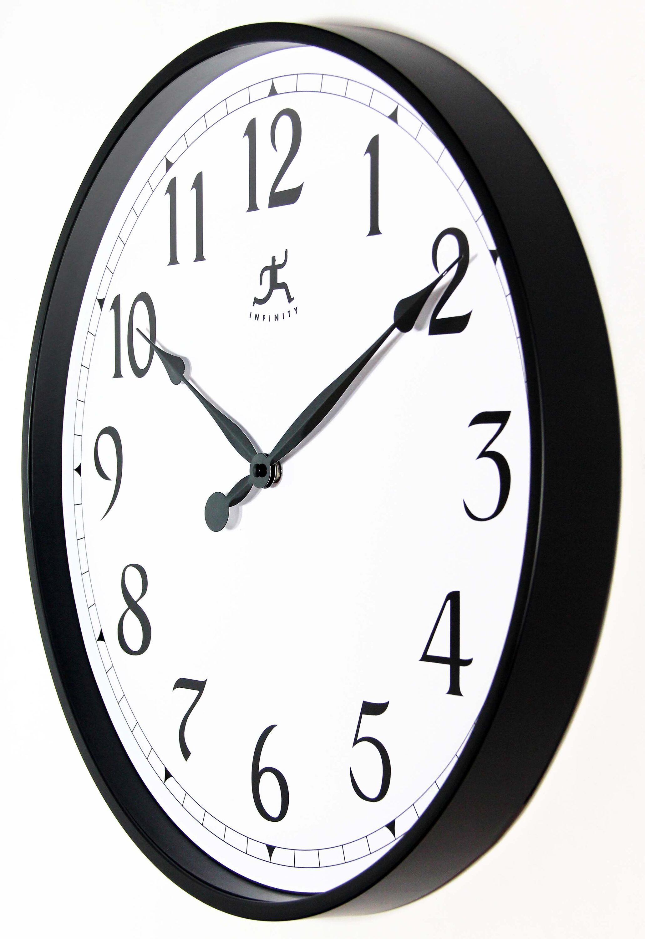 Infinity Instruments 20016BK-1567 Indoor-Outdoor-Clocks - View #6