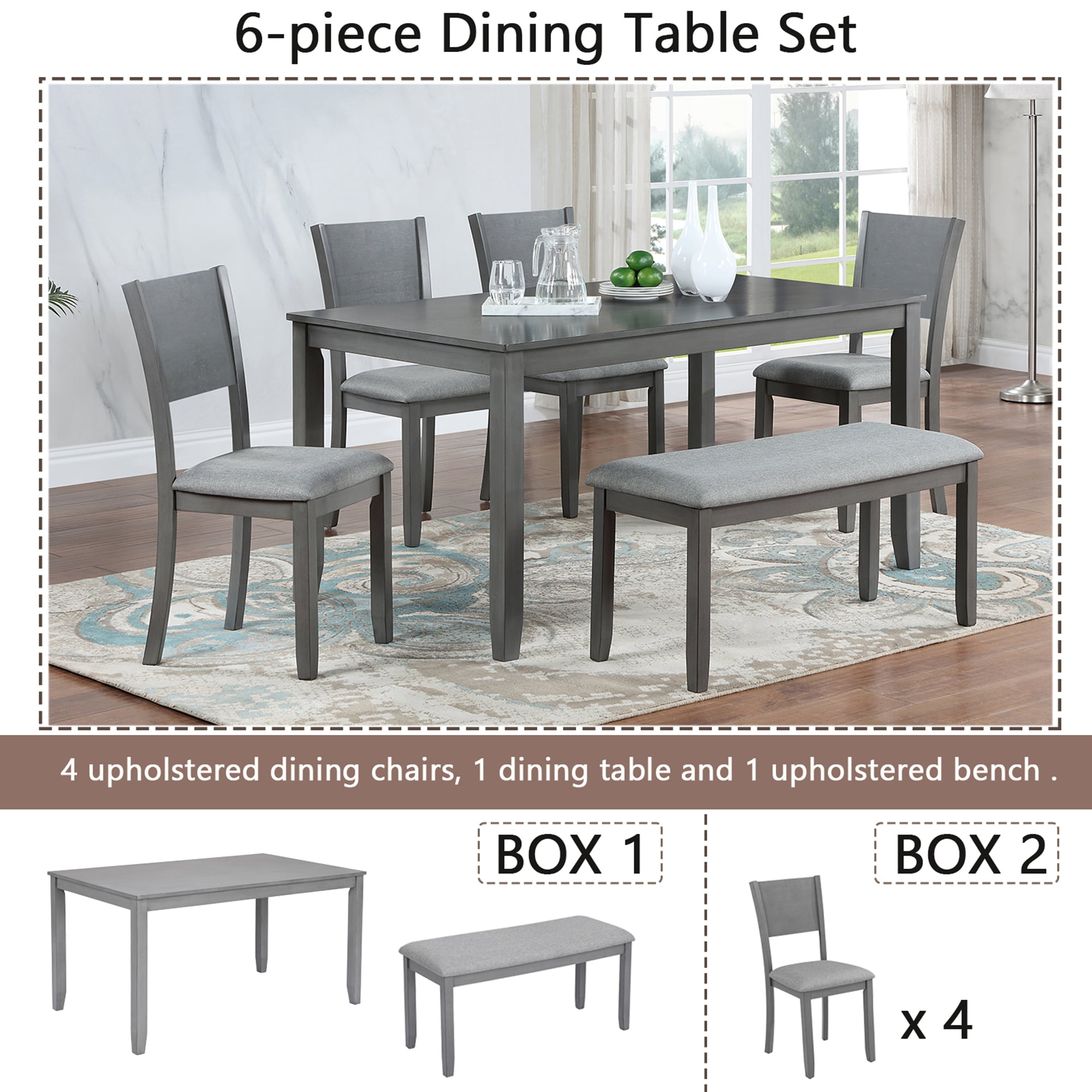 SINOFURN SYA330121WT Dining-Sets - View #6
