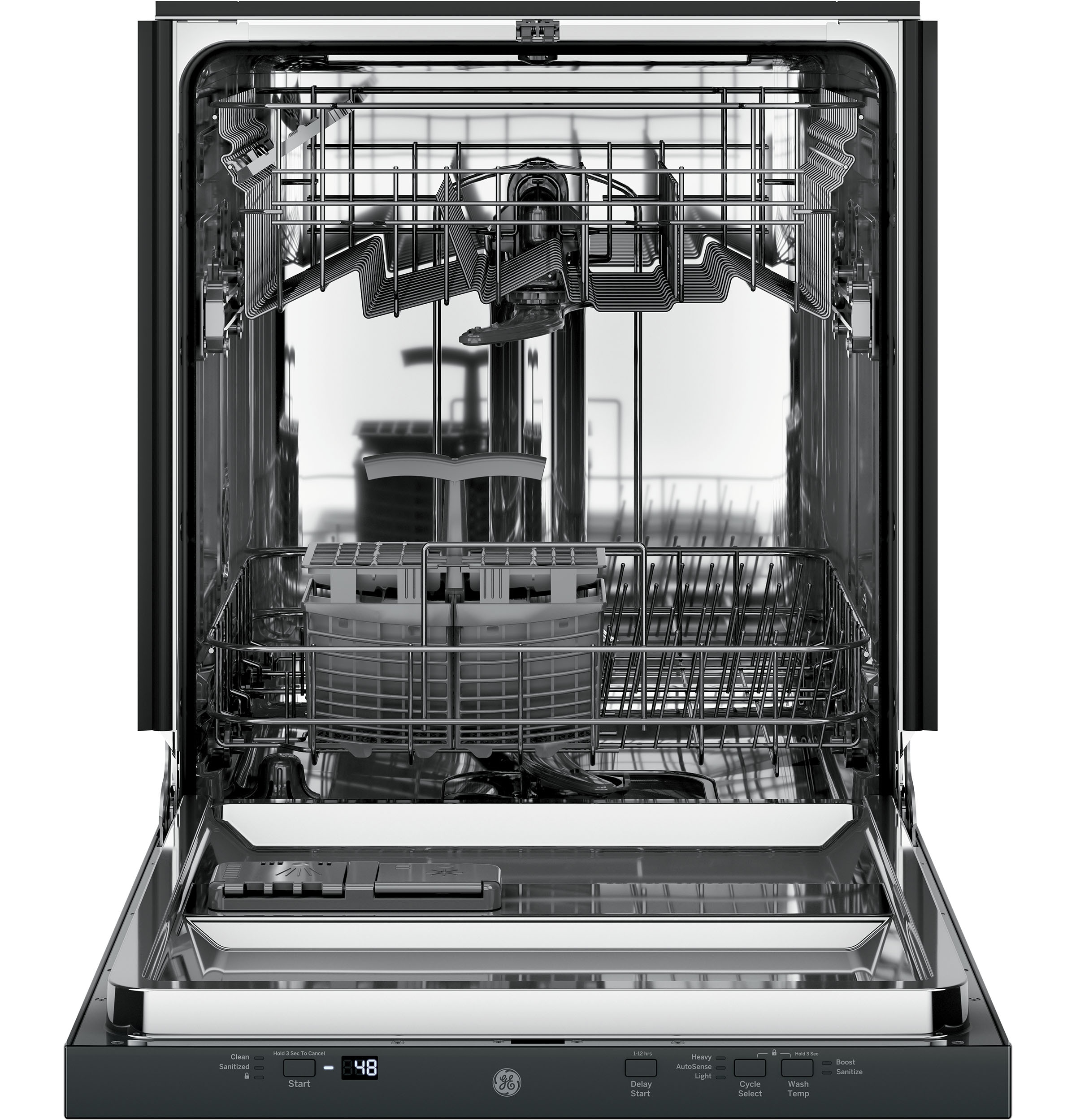 GE Profile Dishwasher Stainless Steel Interior - ESTAR Top Control