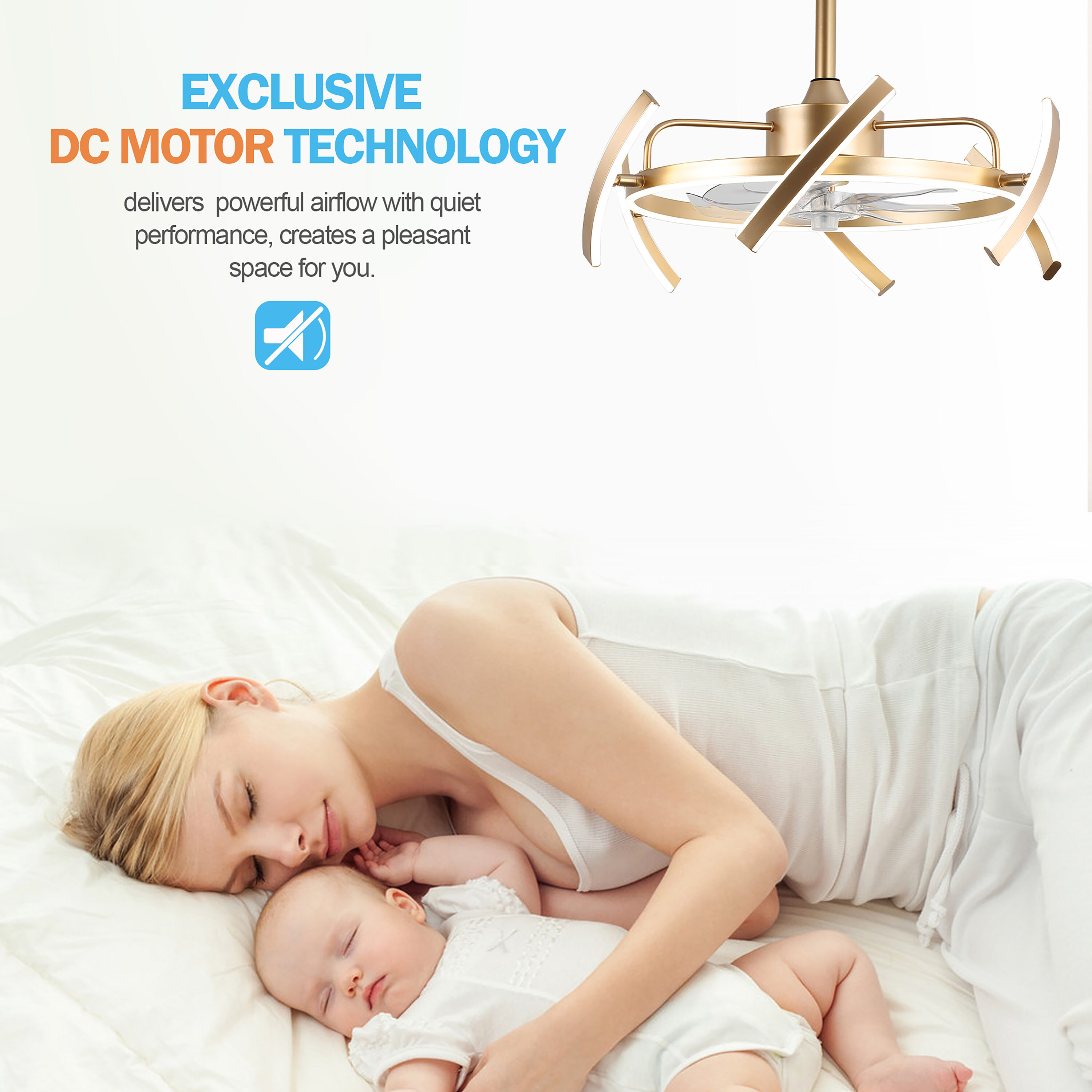 Oaks Decor DC2405-G Ceiling-Fans - View #8