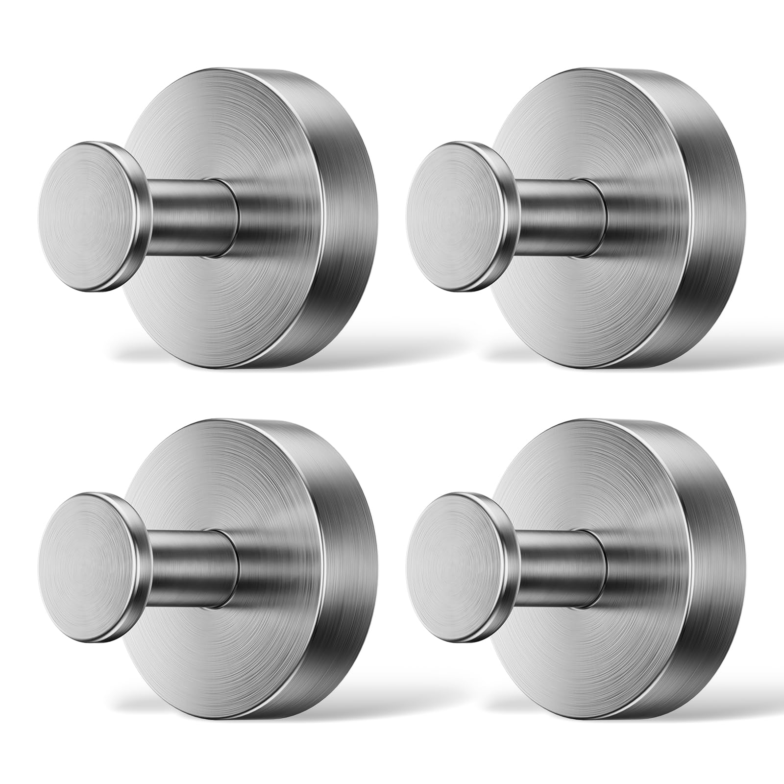 AOIZGMY  Suction Cup Hooks for Shower No Drill Bathroom Hooks for Towels Robes Loofah Mountable on Bathroom Walls Kitchen Glass Mirrors Tile and