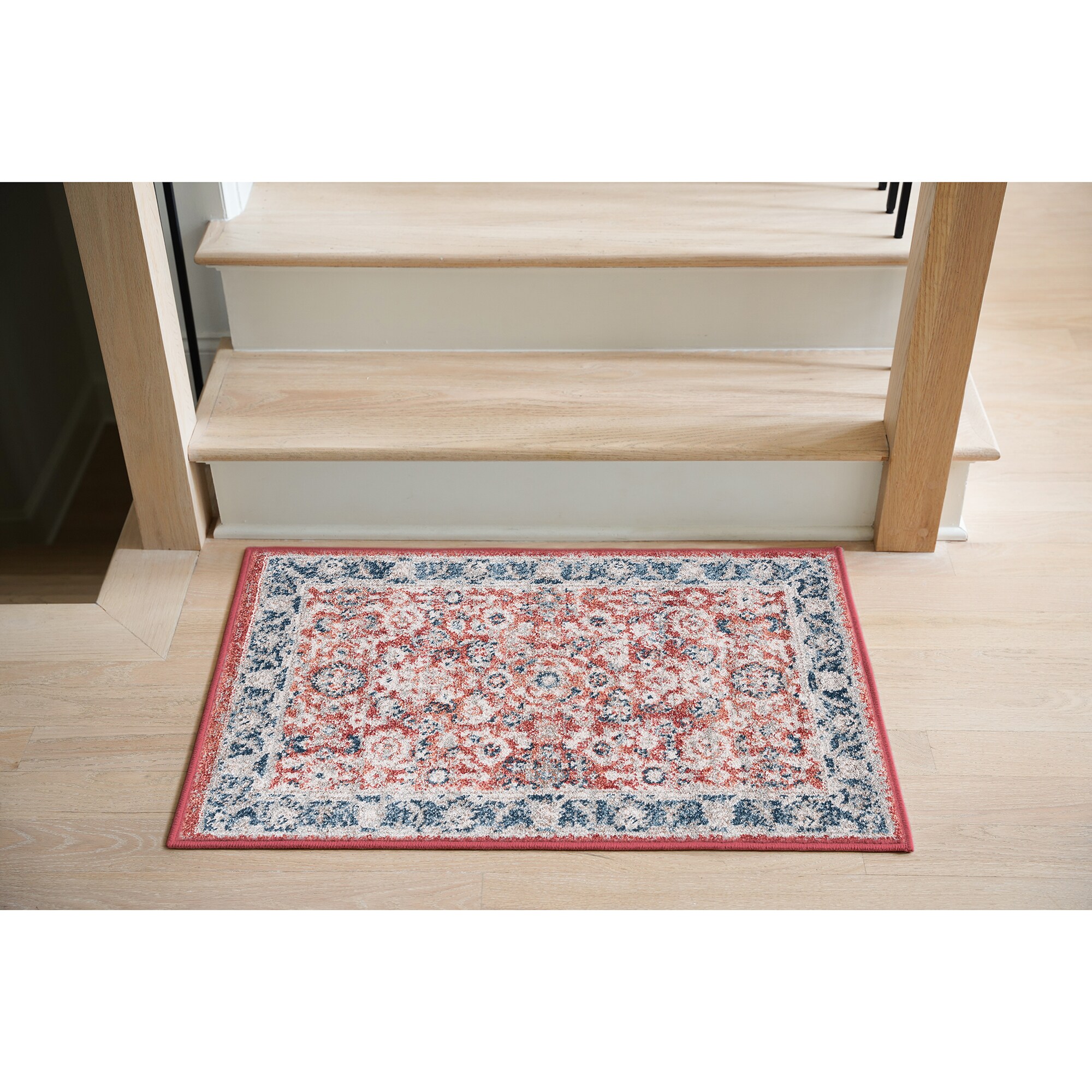 Tayse MGC1200 2X3 2 x 3 (ft) Polypropylene Multi-Color Rectangular Indoor Floral/Botanical Oriental Area rug