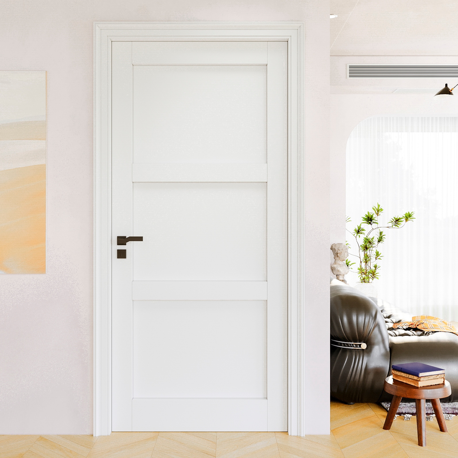 JUJUBON IN-SLABFM-SGXB-36 Slab-Doors - View #2