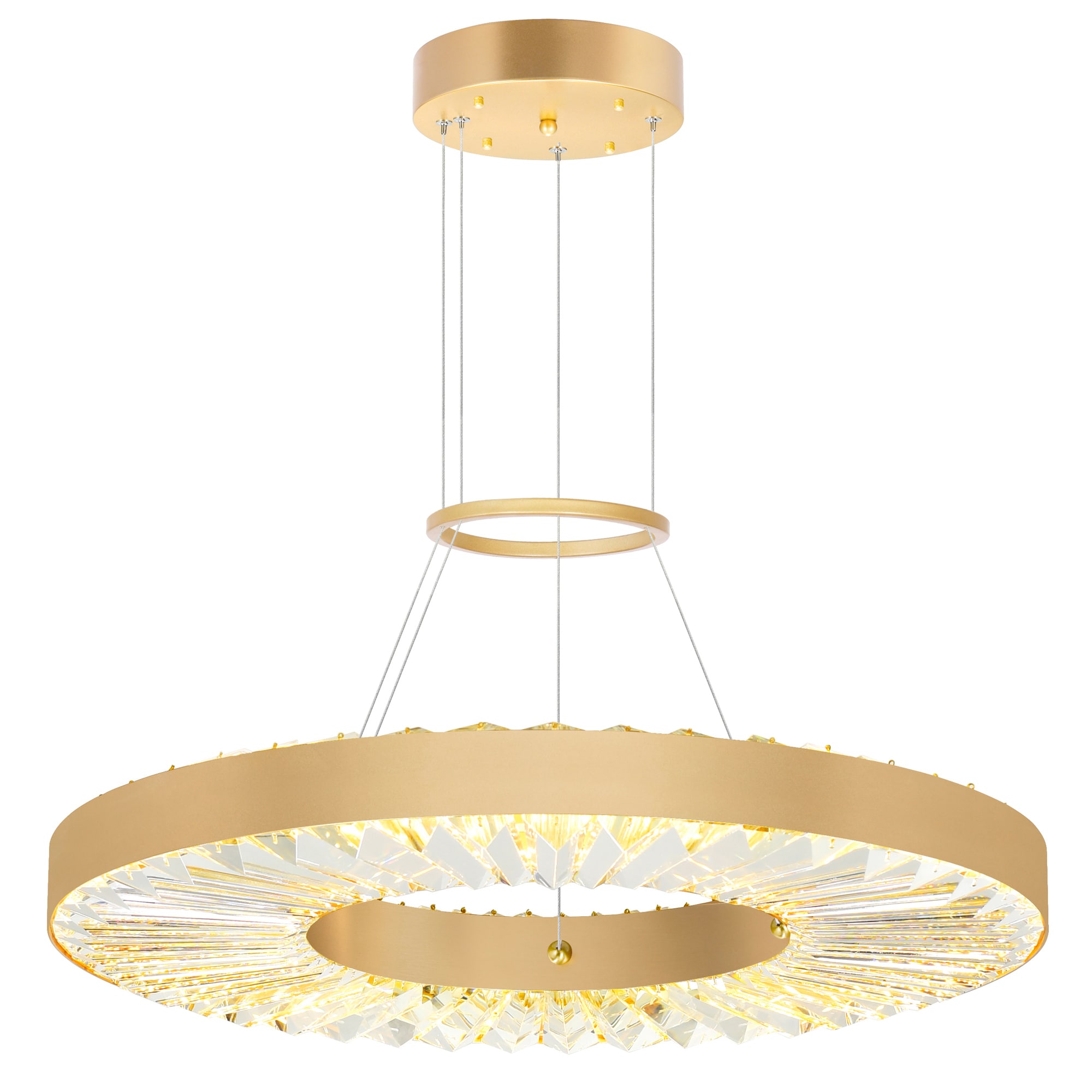CWI Lighting 1219P24-1-625 Bjoux Multiple finishes Multiple colors Modern/contemporary Integrated LED For Use in Bathrooms, Bedrooms, Dining Rooms, Foyers, Kitchens, Living Rooms Chandelier