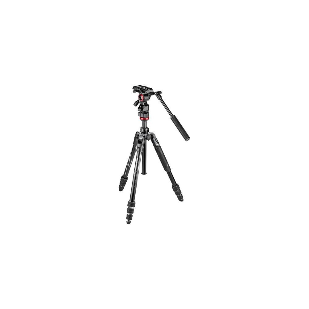 Manfrotto TCNCD356465  Distribution MAN-MVKBFRTLIVEU Be-free Live Aluminum Video Tripod Kit with Twist Leg Locks