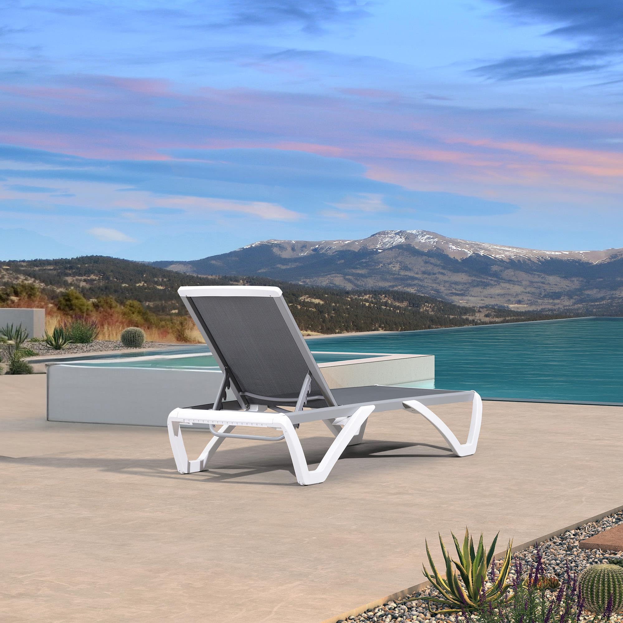 PURPLE LEAF LS04-ZW-ZB-RB Patio-Chairs - View #4