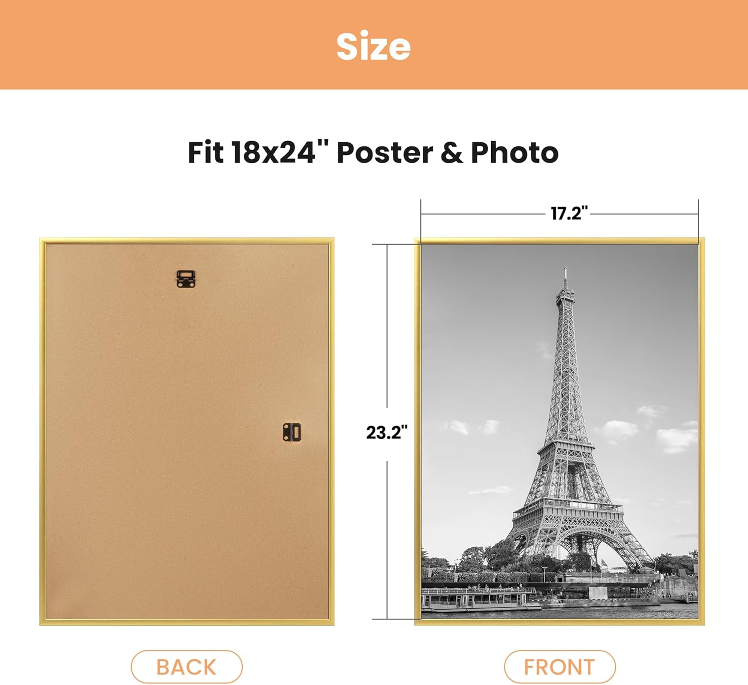 Upsimples B0DBVTBB1Y Picture-Frames - View #5