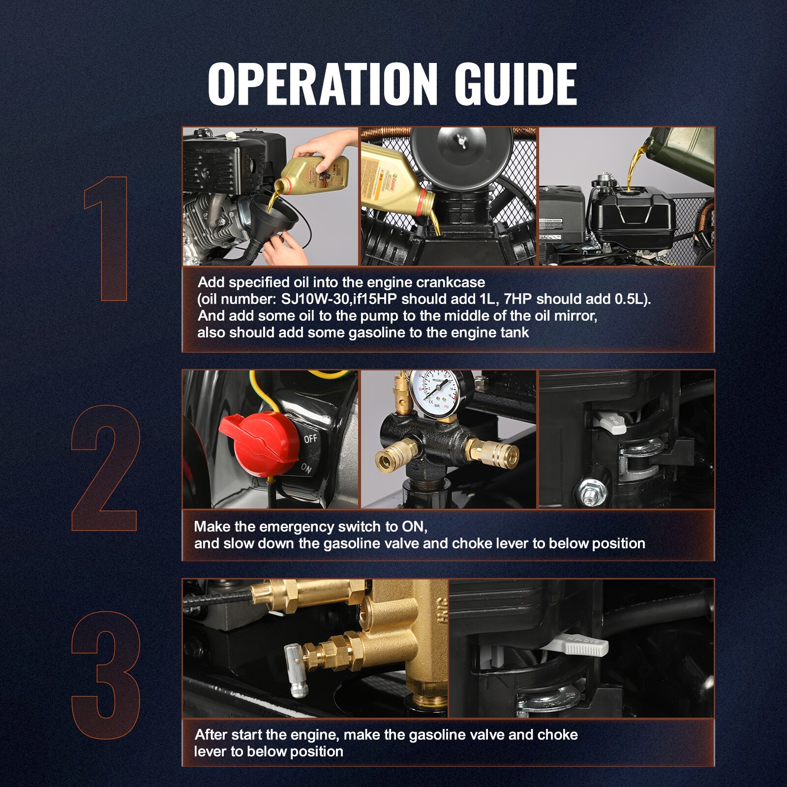 VEVOR SCQYKYJ30JL003533V0 Air-Compressors - View #5