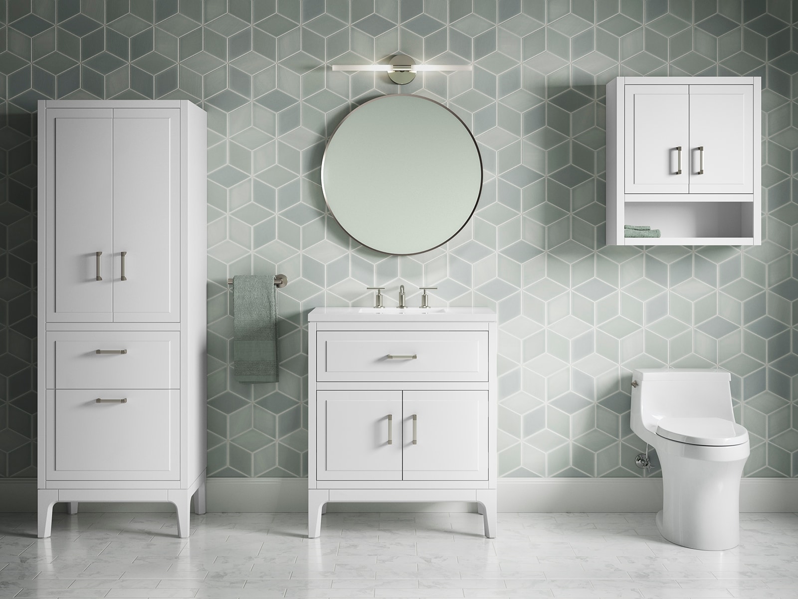 KOHLER 33556-ASB-0 Linen-Cabinets - View #4
